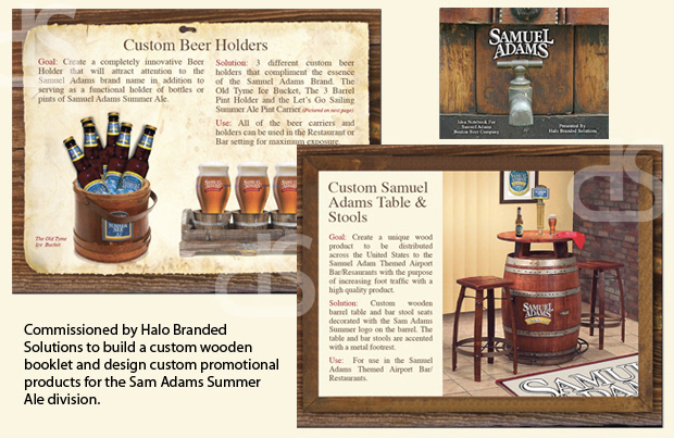 portfolio image of custom promotional booklet