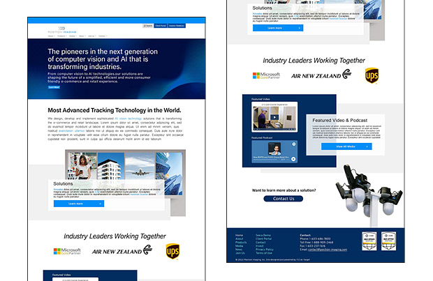 corporate website design