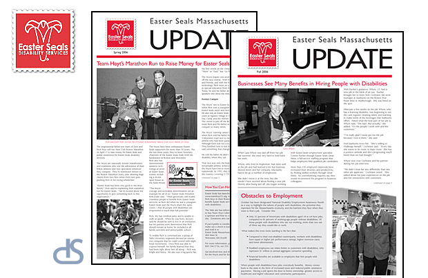 newsletter design print mailer