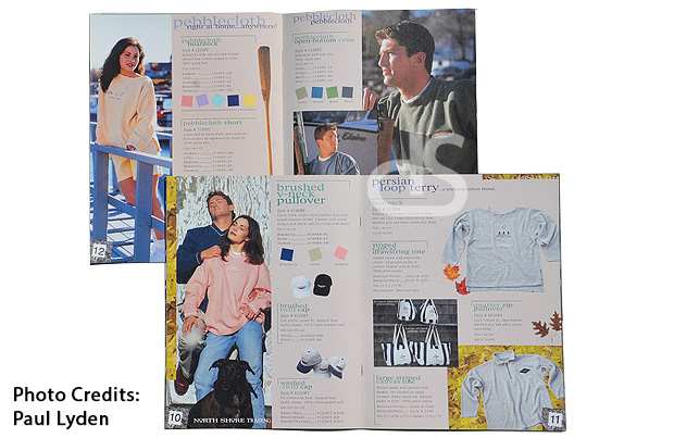 apparel brochure design