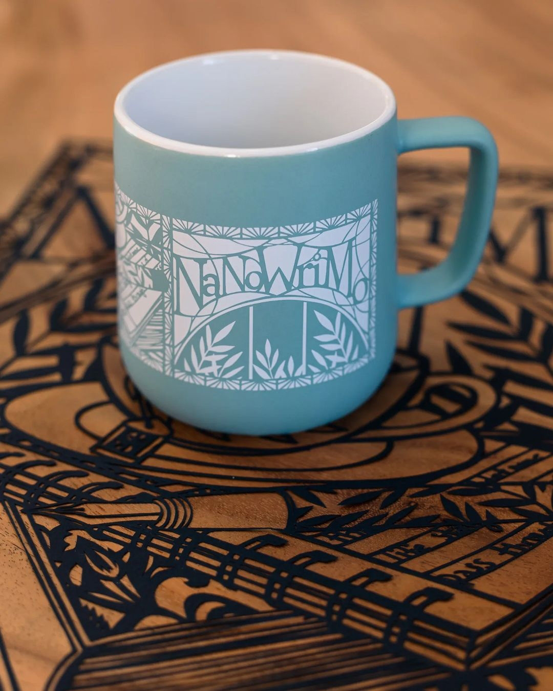 Elizabeth Goss, NaNoWriMo, Papercut and Mug