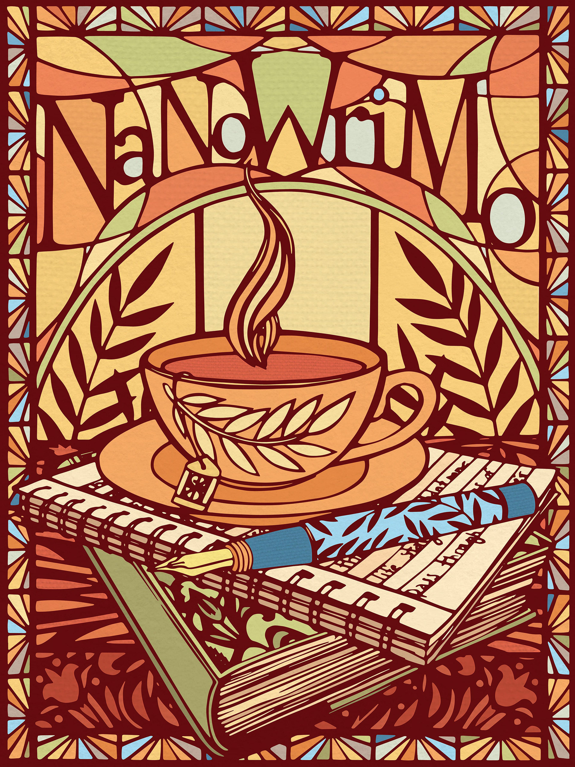 Elizabeth Goss, NaNoWriMo, Papercut Poster