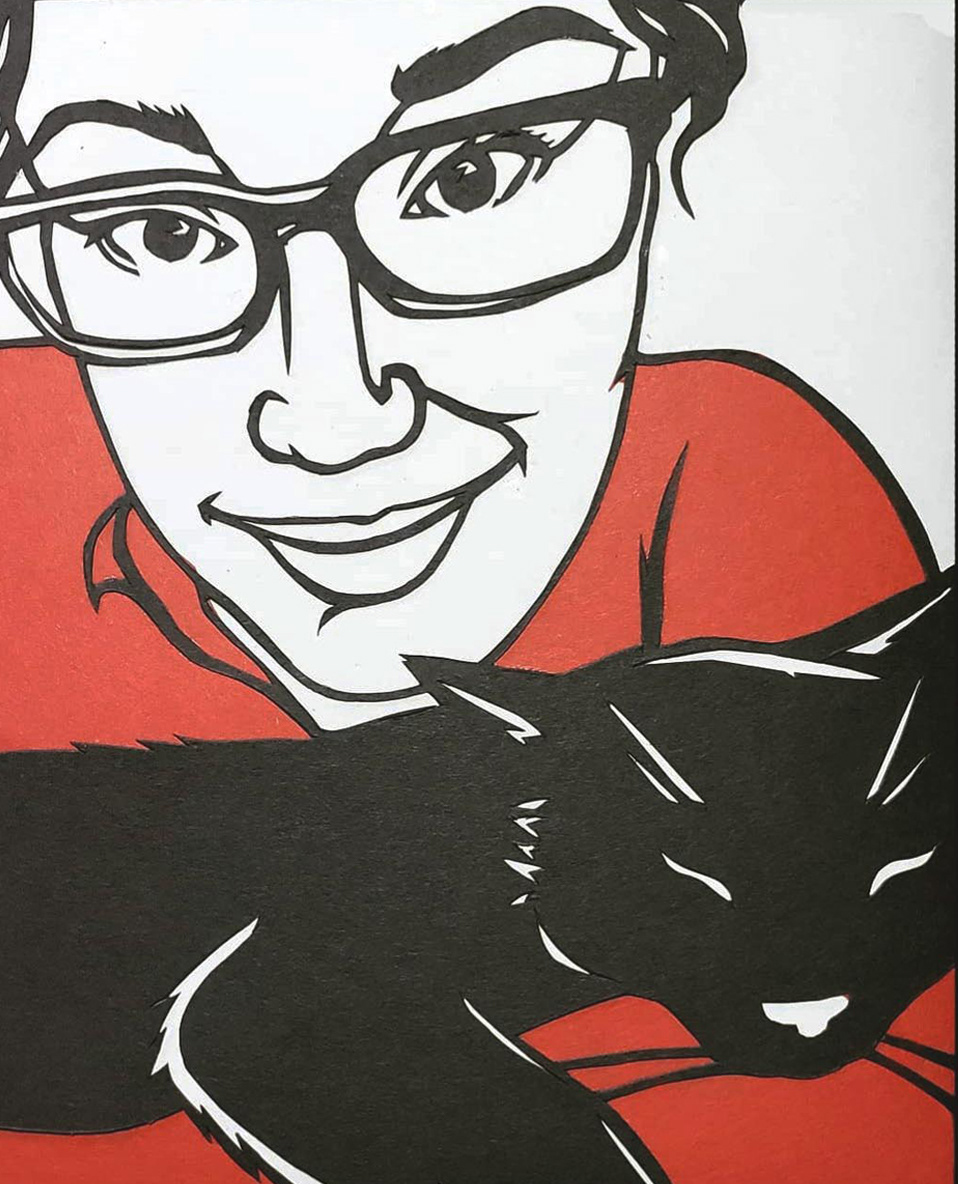 Self Portrait by Elizabeth Goss