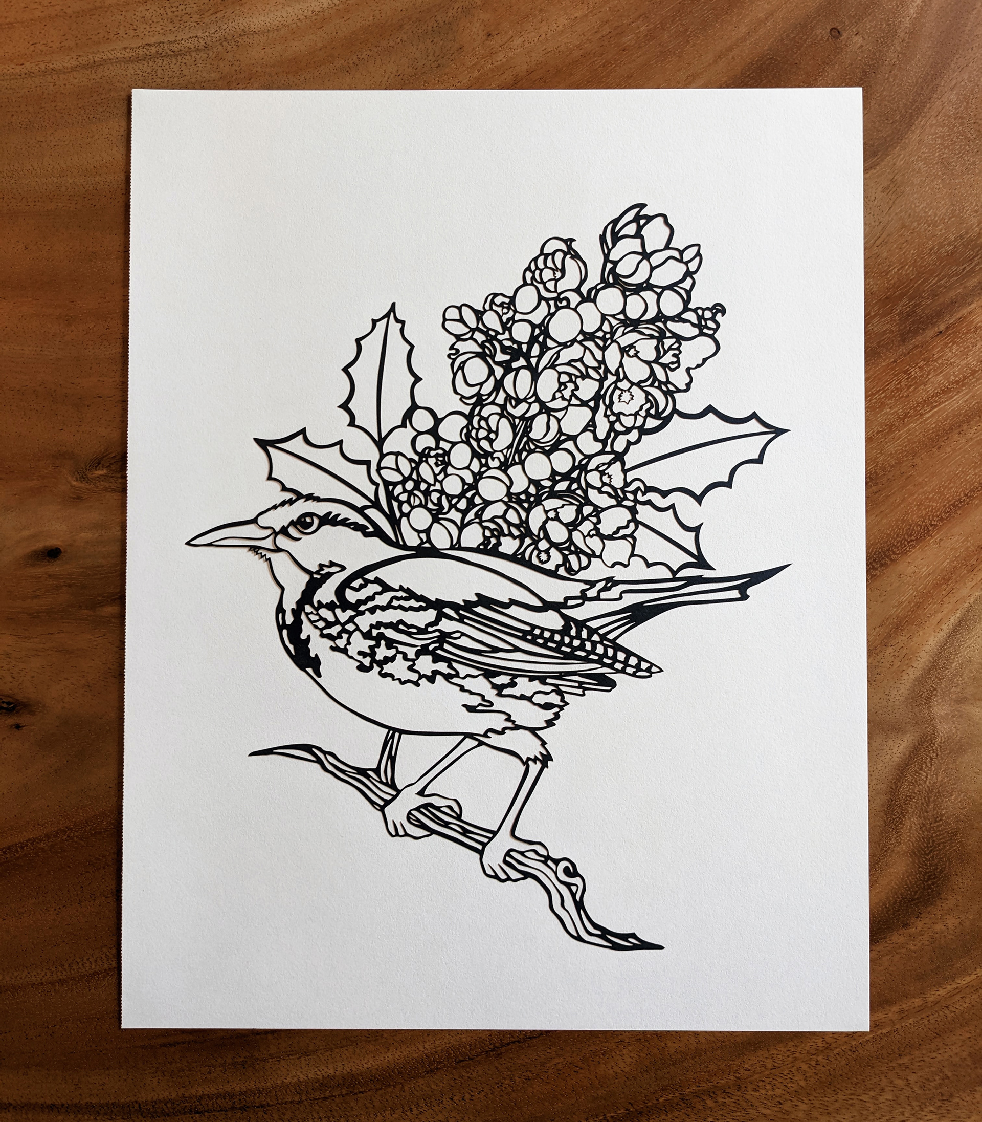 State Bird Oregon by Elizabeth Goss