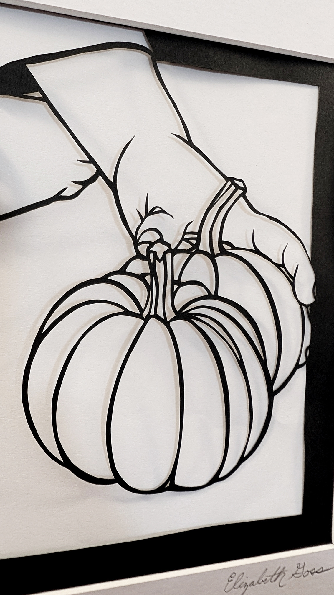 Detail from First Harvest by Elizabeth Goss