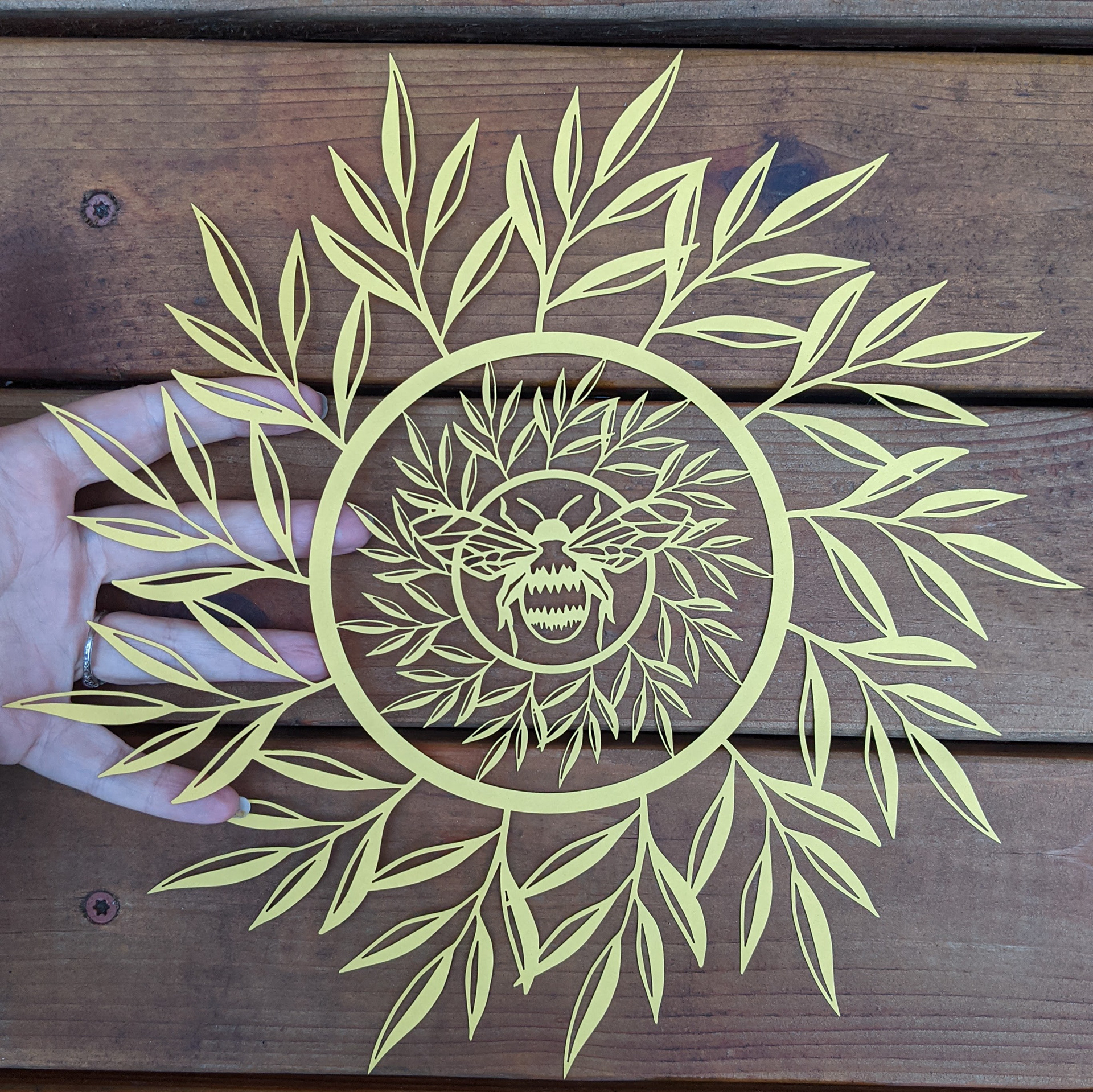 Bee Circles by Elizabeth Goss