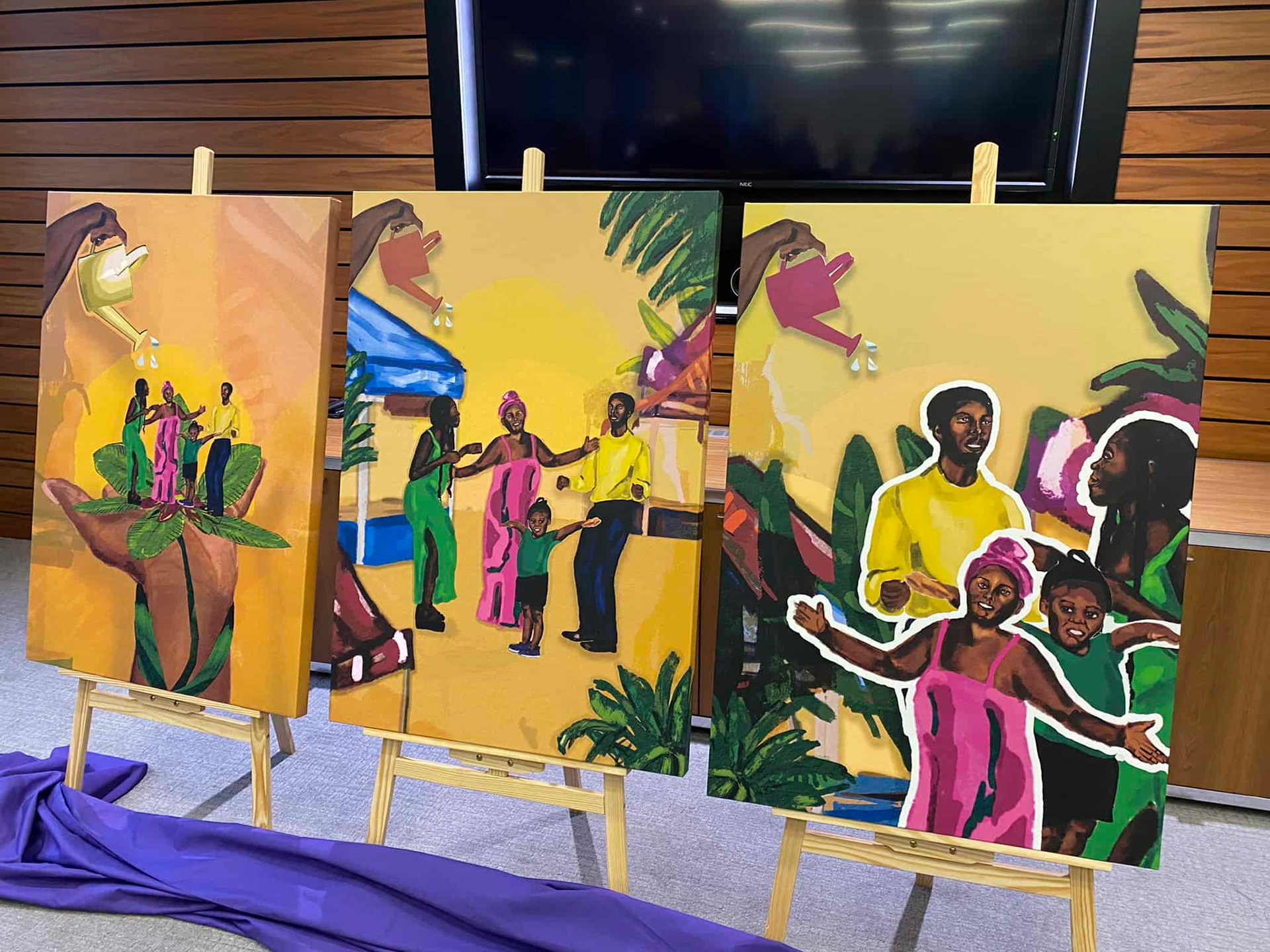 'We Live On' for Natixis Investment Managers x University of the Arts London Student Design Contest. Black History Month 2022