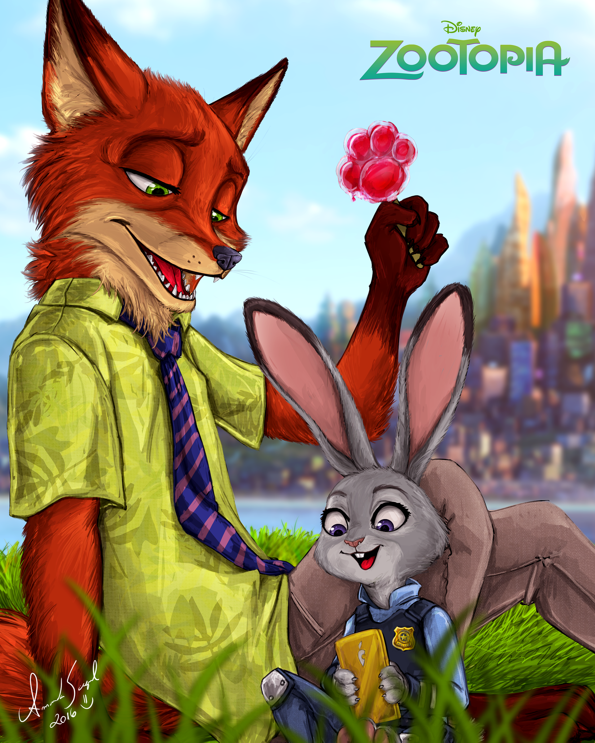 Amanda Scopel - Zootopia Comics