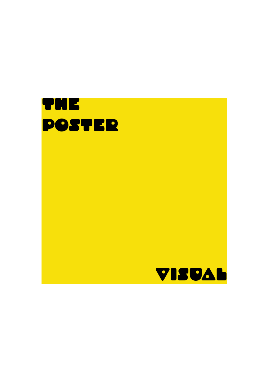 VISUAL POSTER