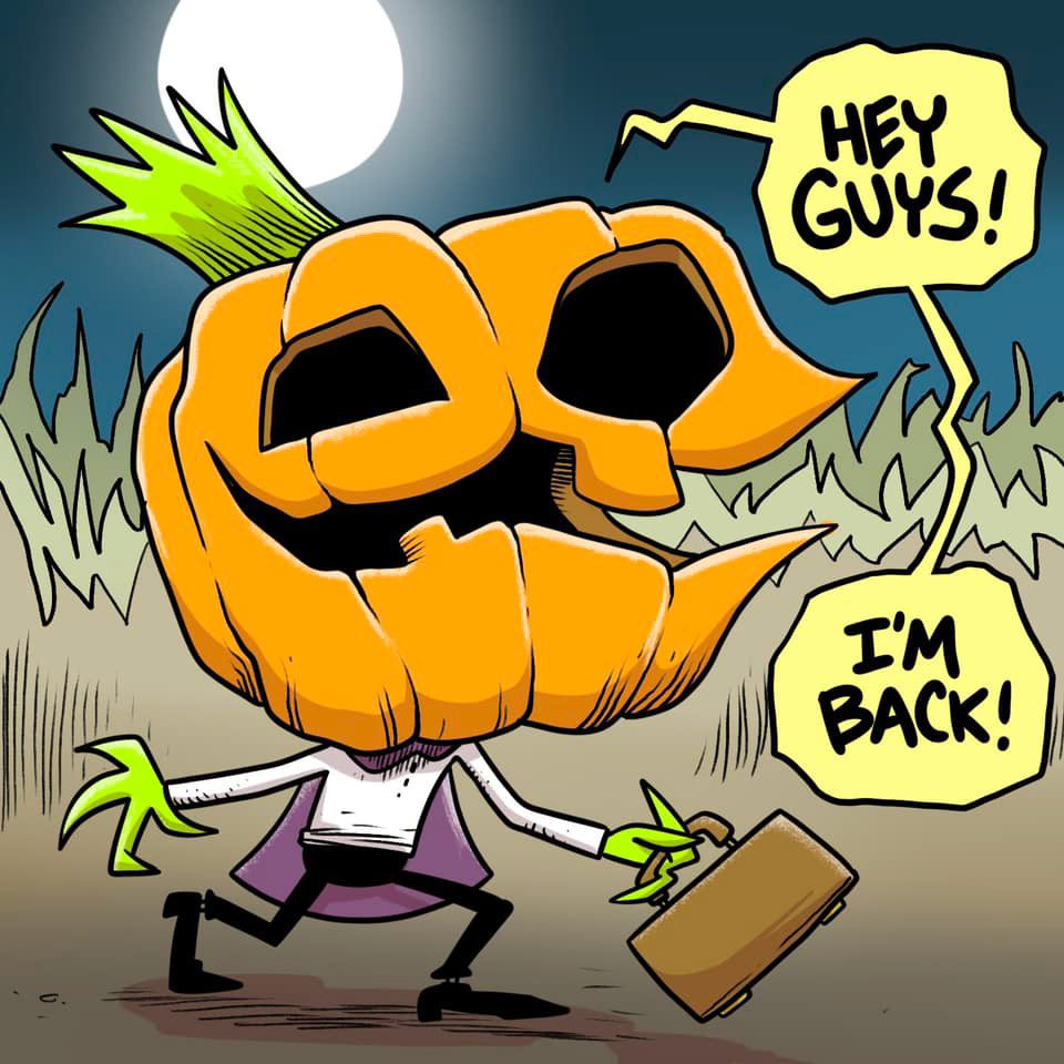 Day 1: The Pumpkin King Returns