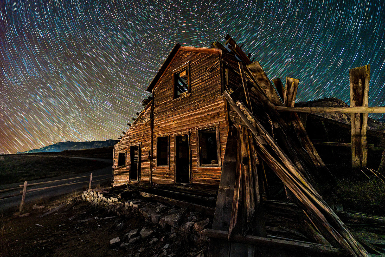 Haynes Home Star Trails