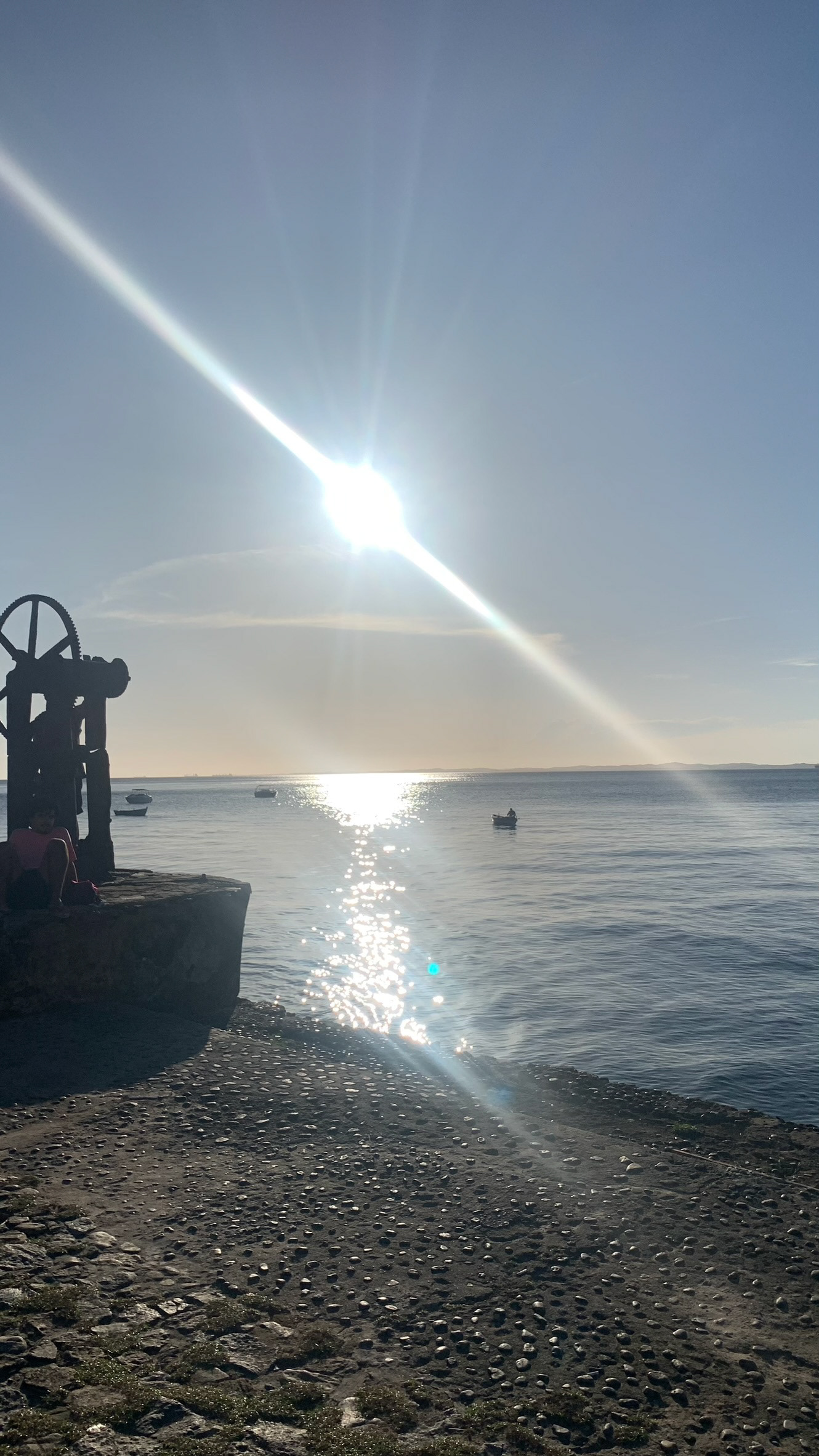 pôr do sol