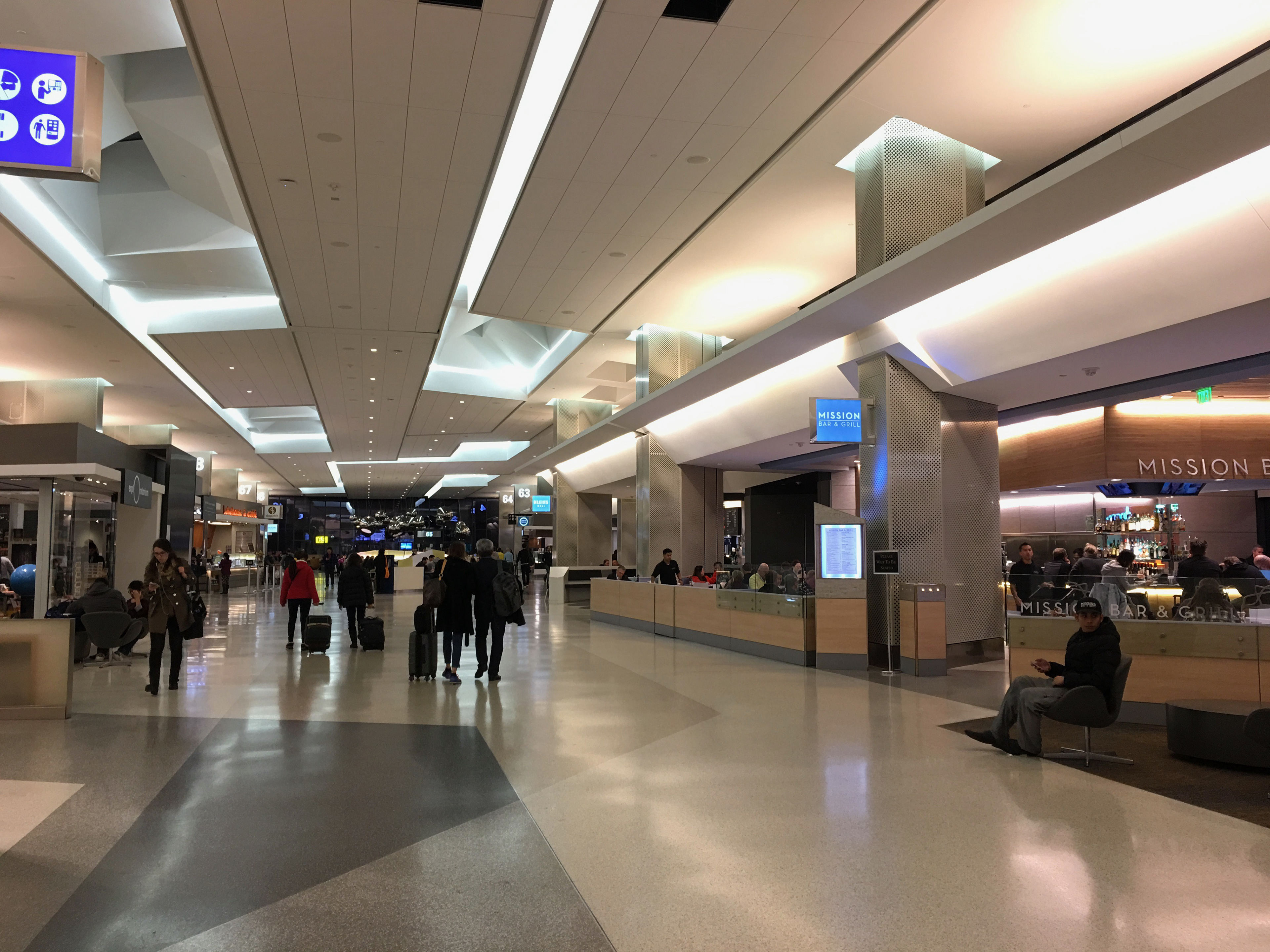 one night at SFO