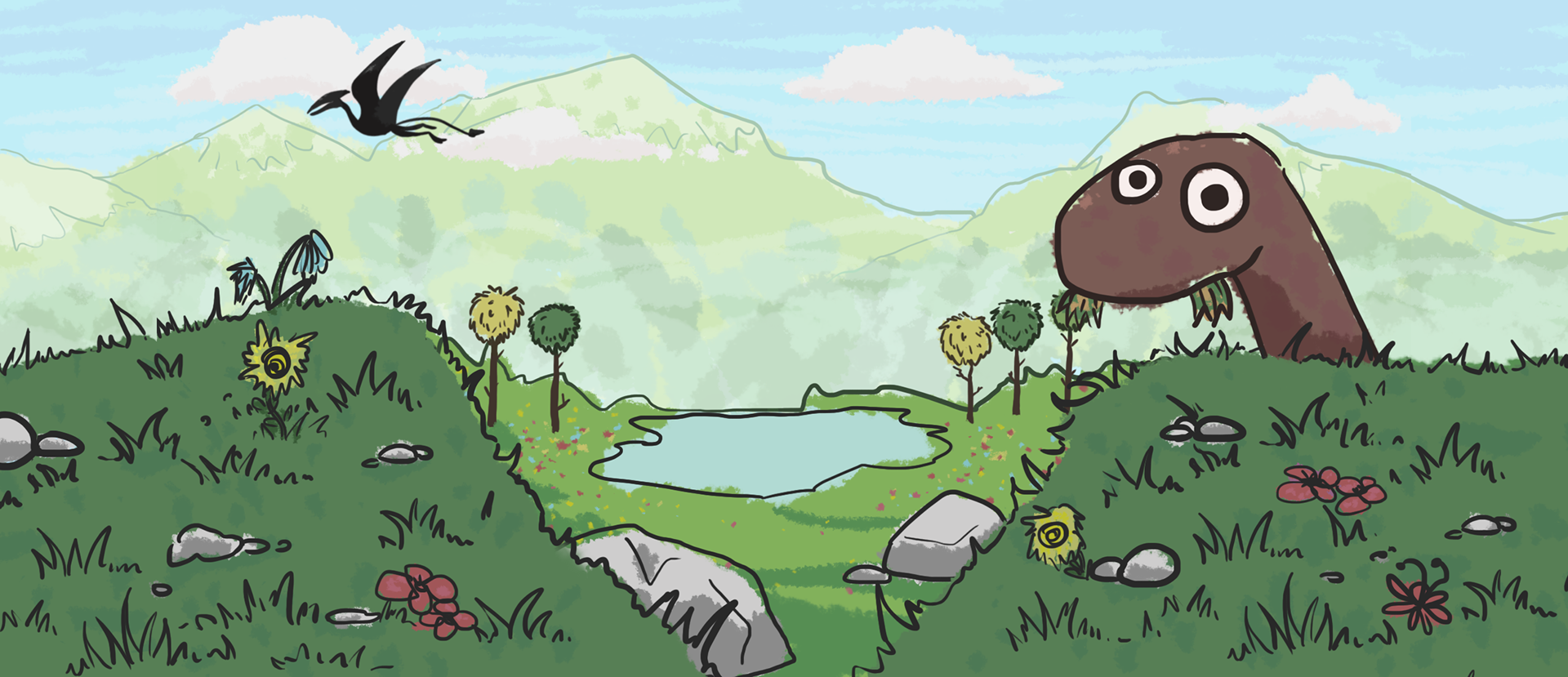 Introduction screen for our game