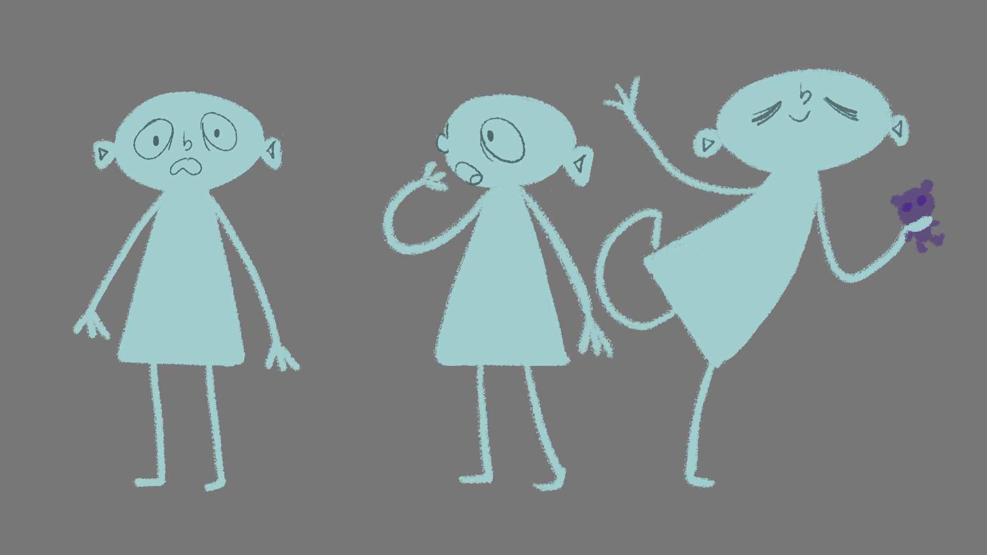Final design of the main character. (Wietske)