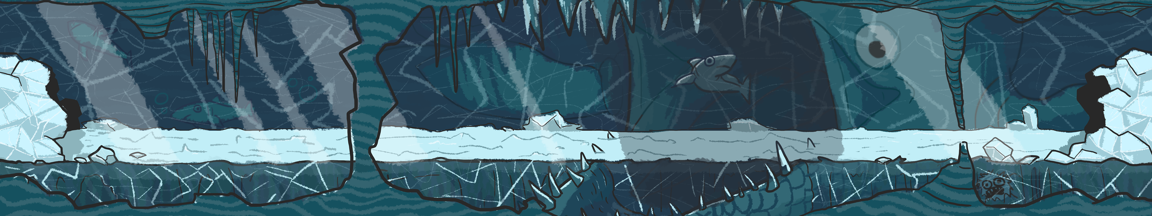Background for Level 3: Ice cave