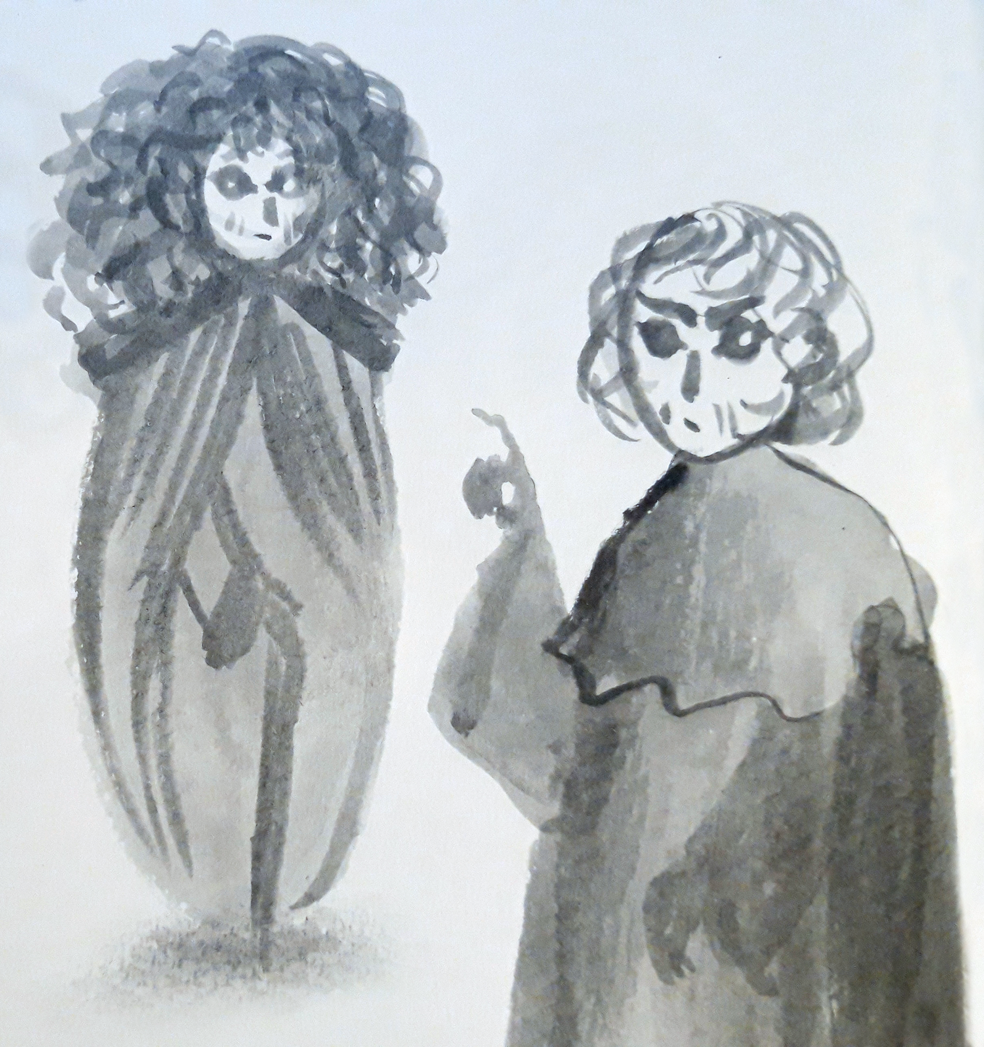 Hair sketches