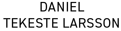 Daniel Tekeste  Larsson