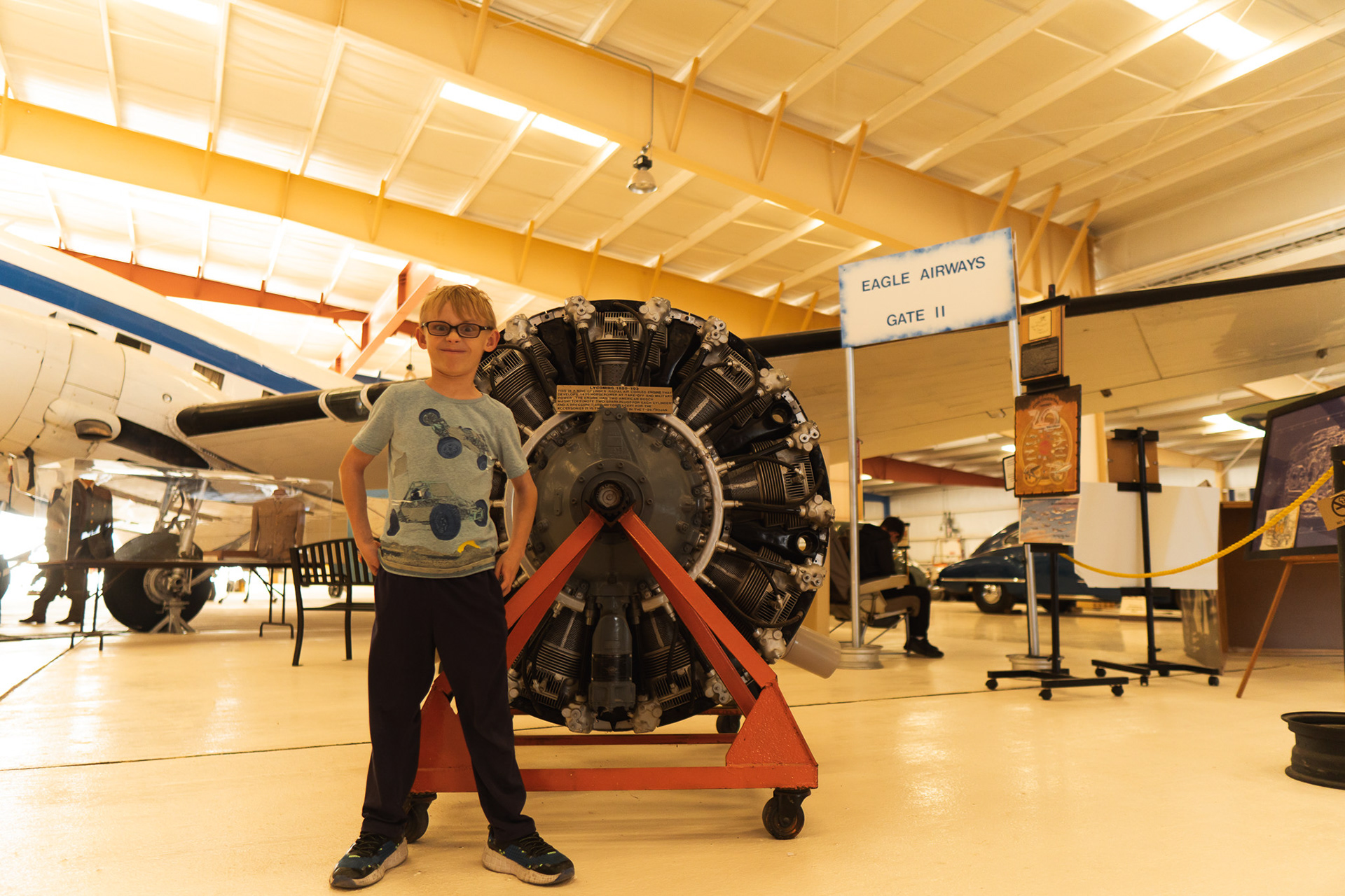 Lycoming 9 cylinder Radial Engine 