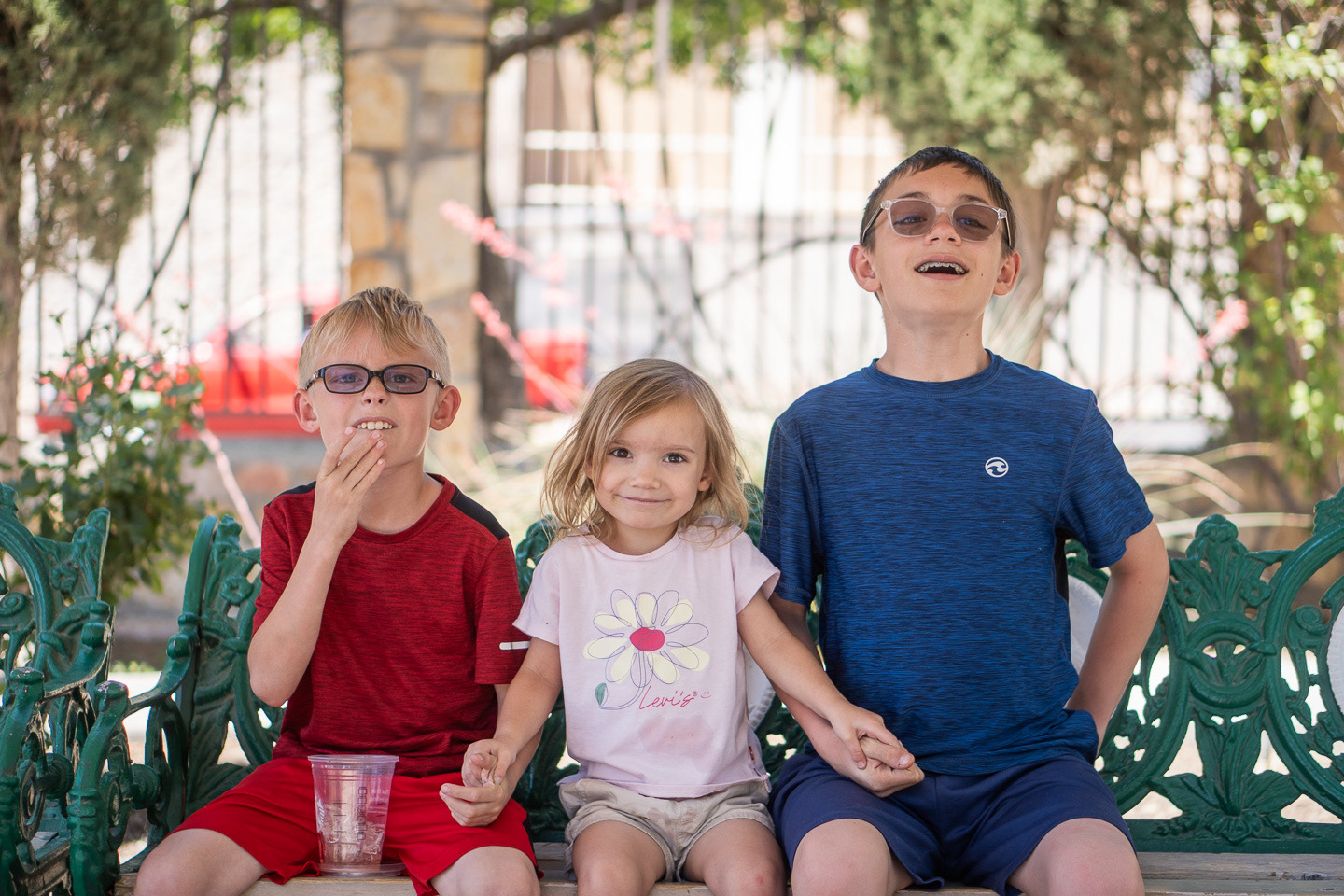 These goofy three...