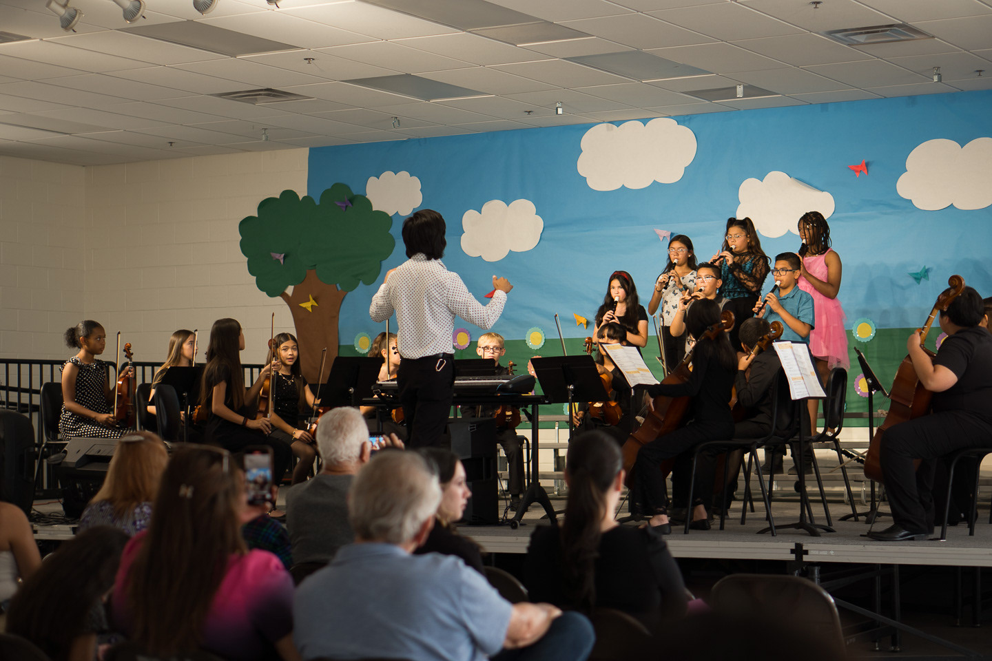Noah's Spring concert at school