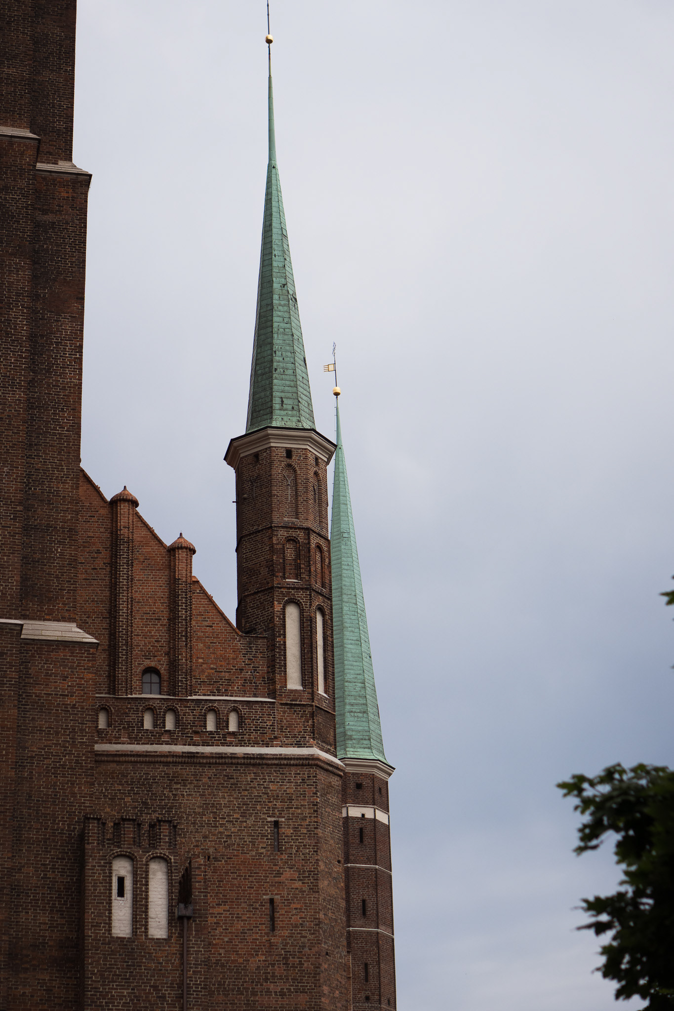a snapshot of St. Mary's church the largest brick church in the world. This beautiful church was HUGE! Construction started in 1343 and completed in 1502.