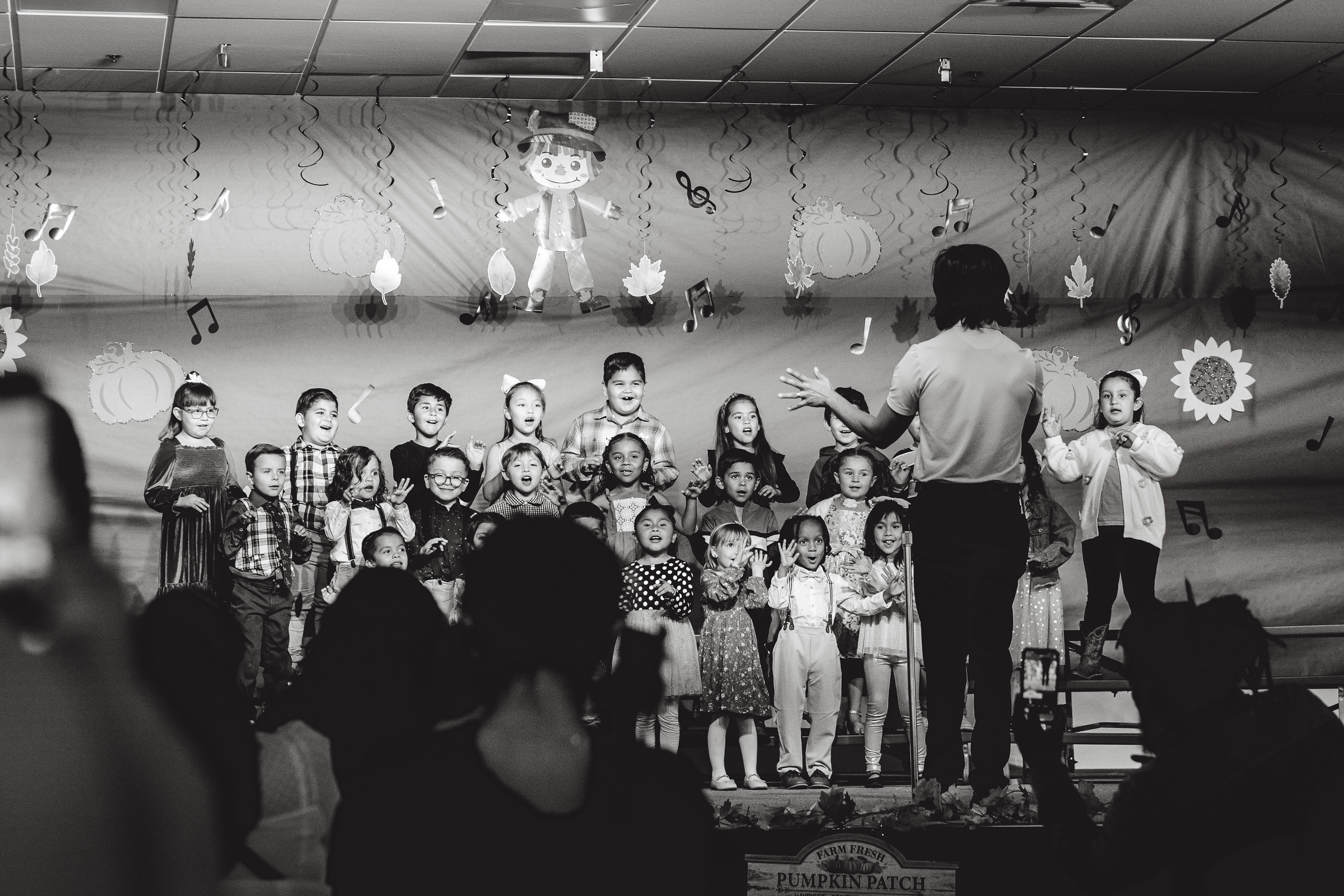 Ella's first music concert at school, she did so well!