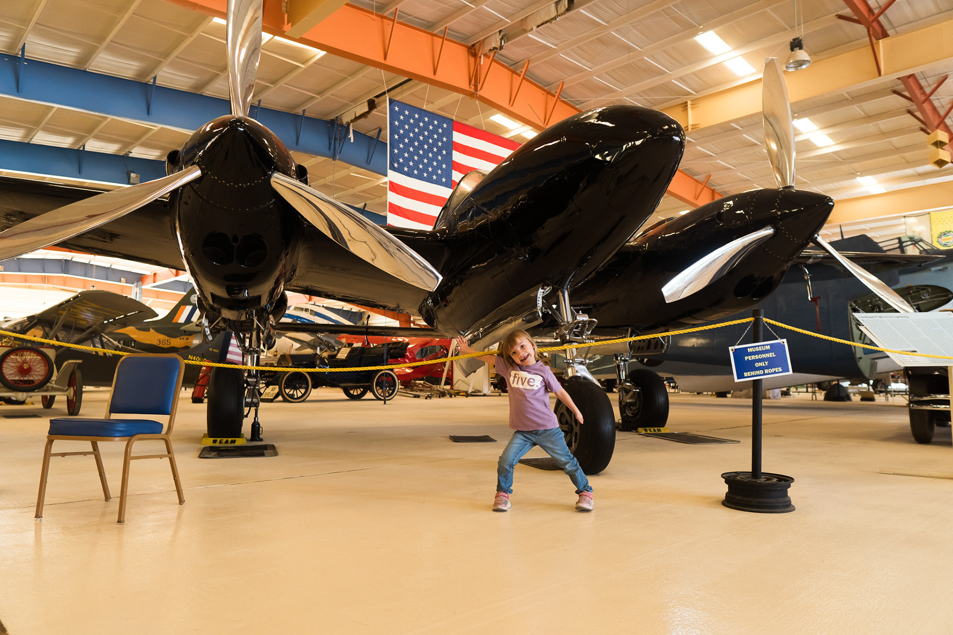 Lockheed P-38 Lightning - modified for air racing