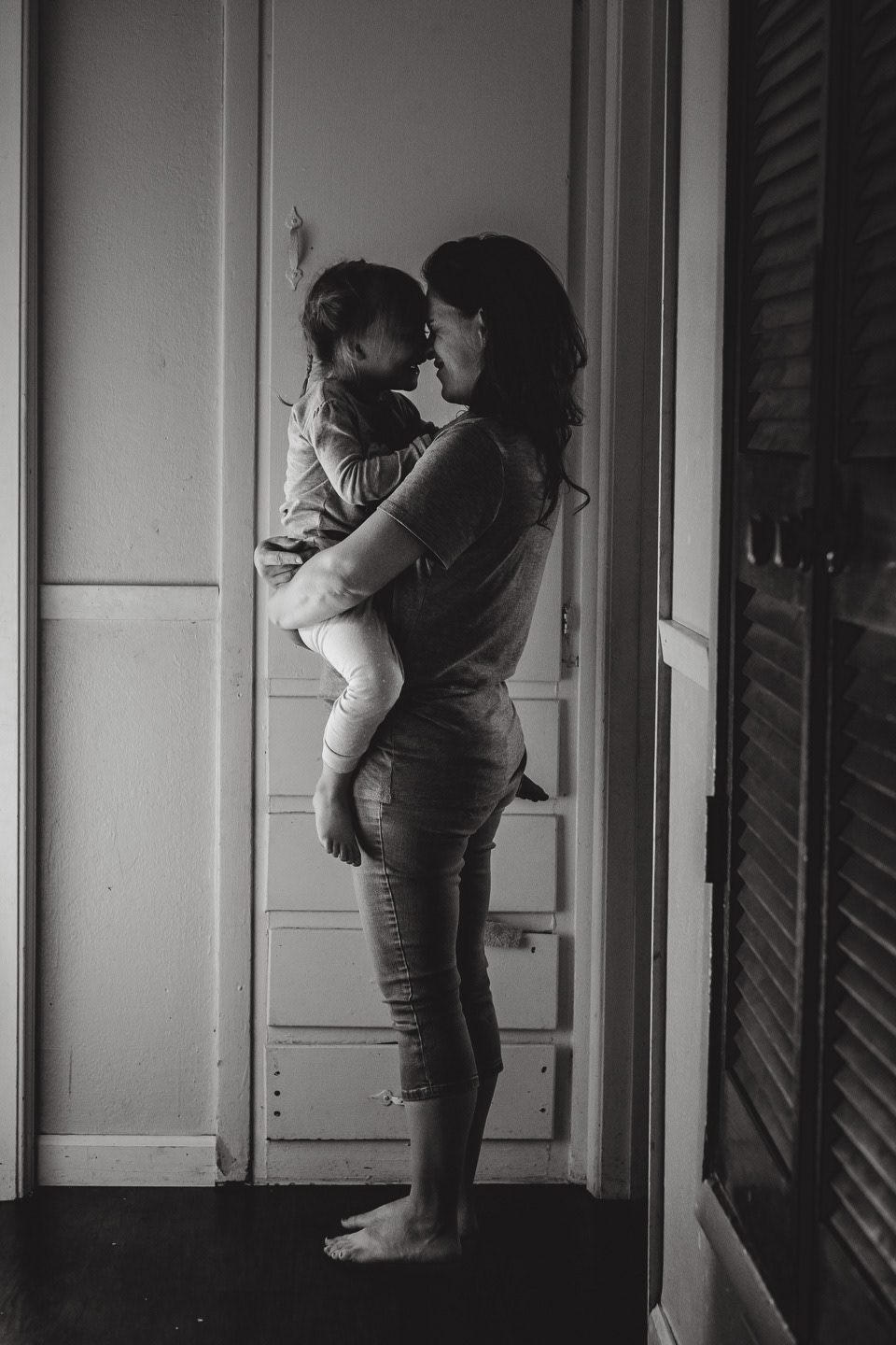She is growing up fast, I won't be able to pick her up like this much longer
