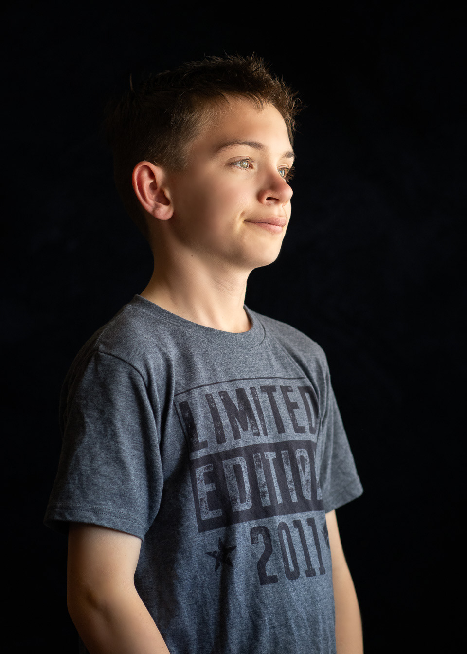 Liams 13th birthday portrait