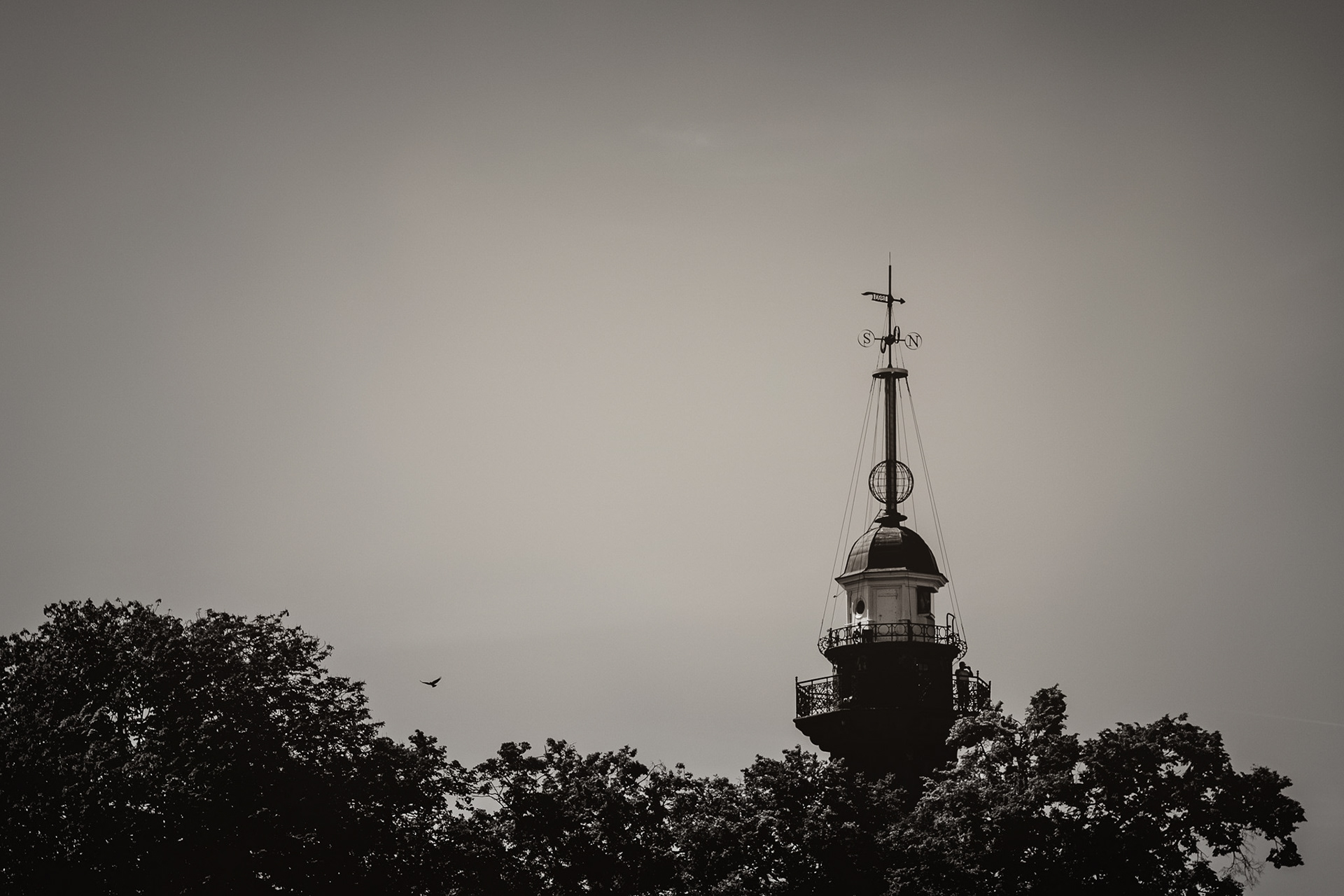Nowy Port Lighthouse. Built in 1893.