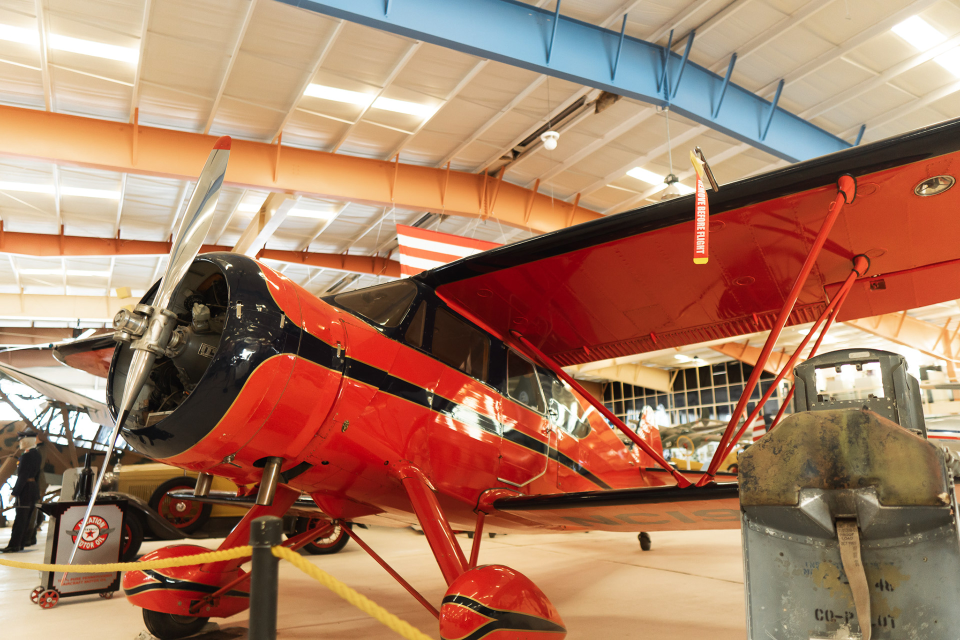 WACO EGC-8 biplane