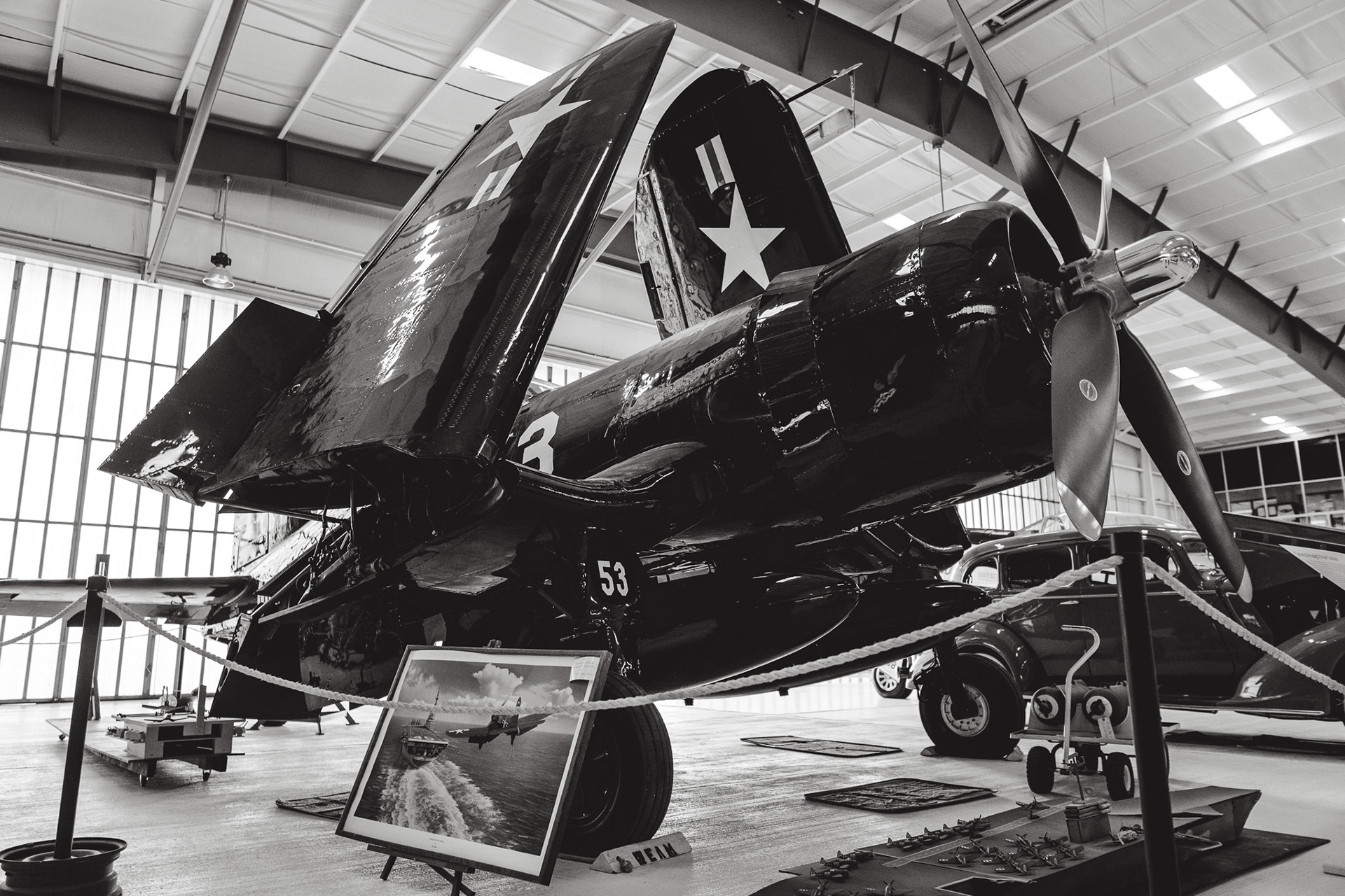 My favorite, the F4U-4 Corsair, such a beauty!