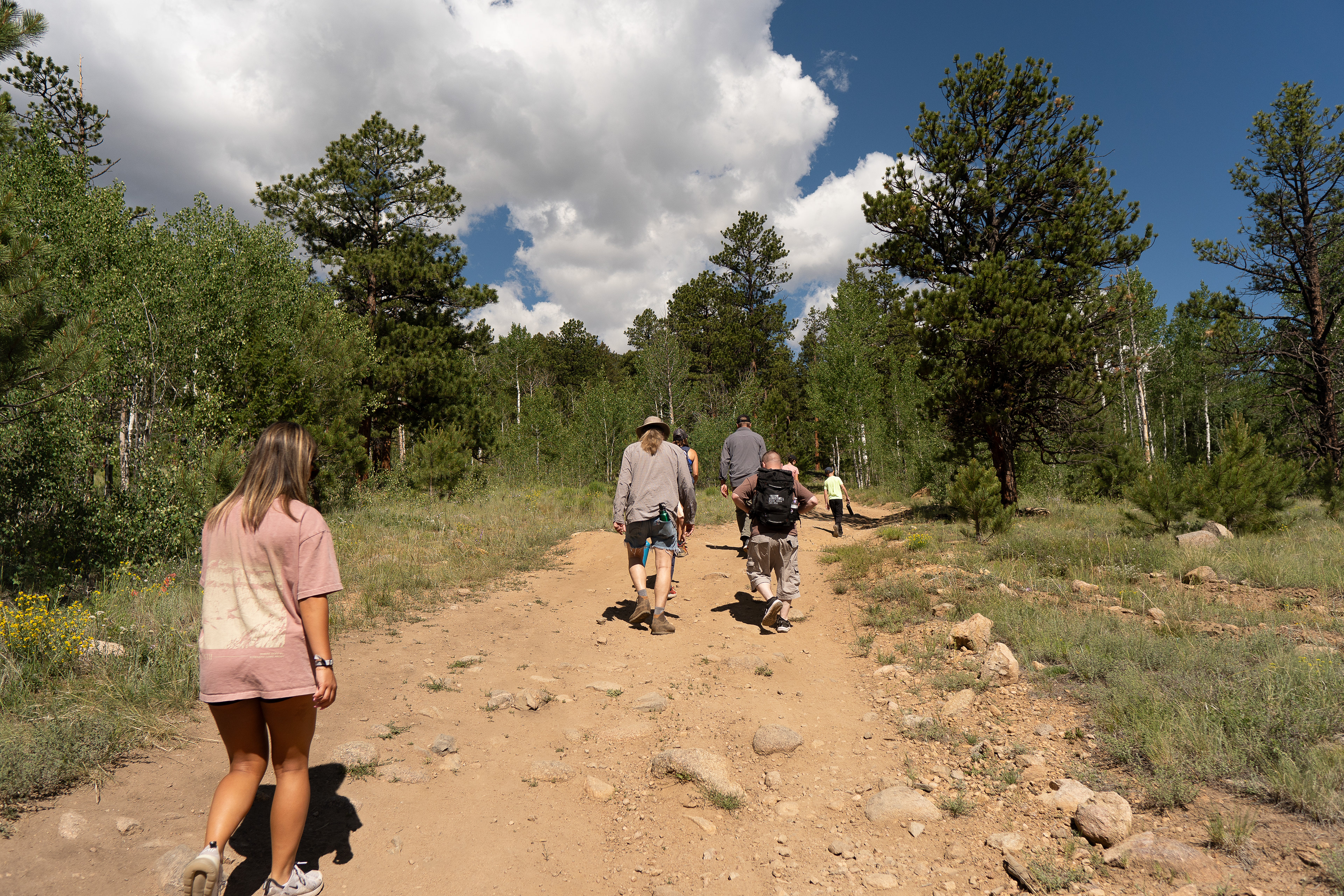 Our first hike...