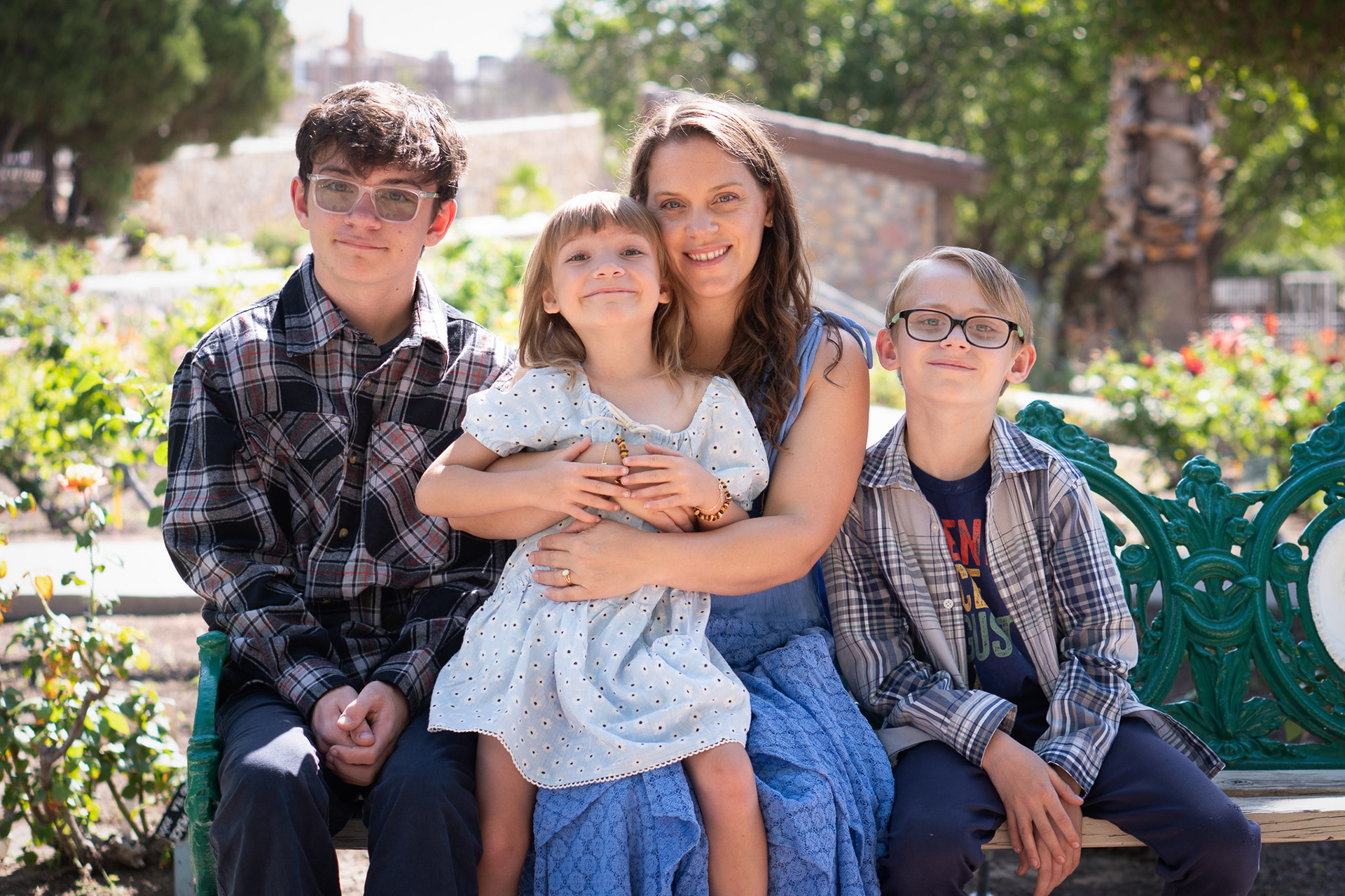 Mother's Day at the rose garden