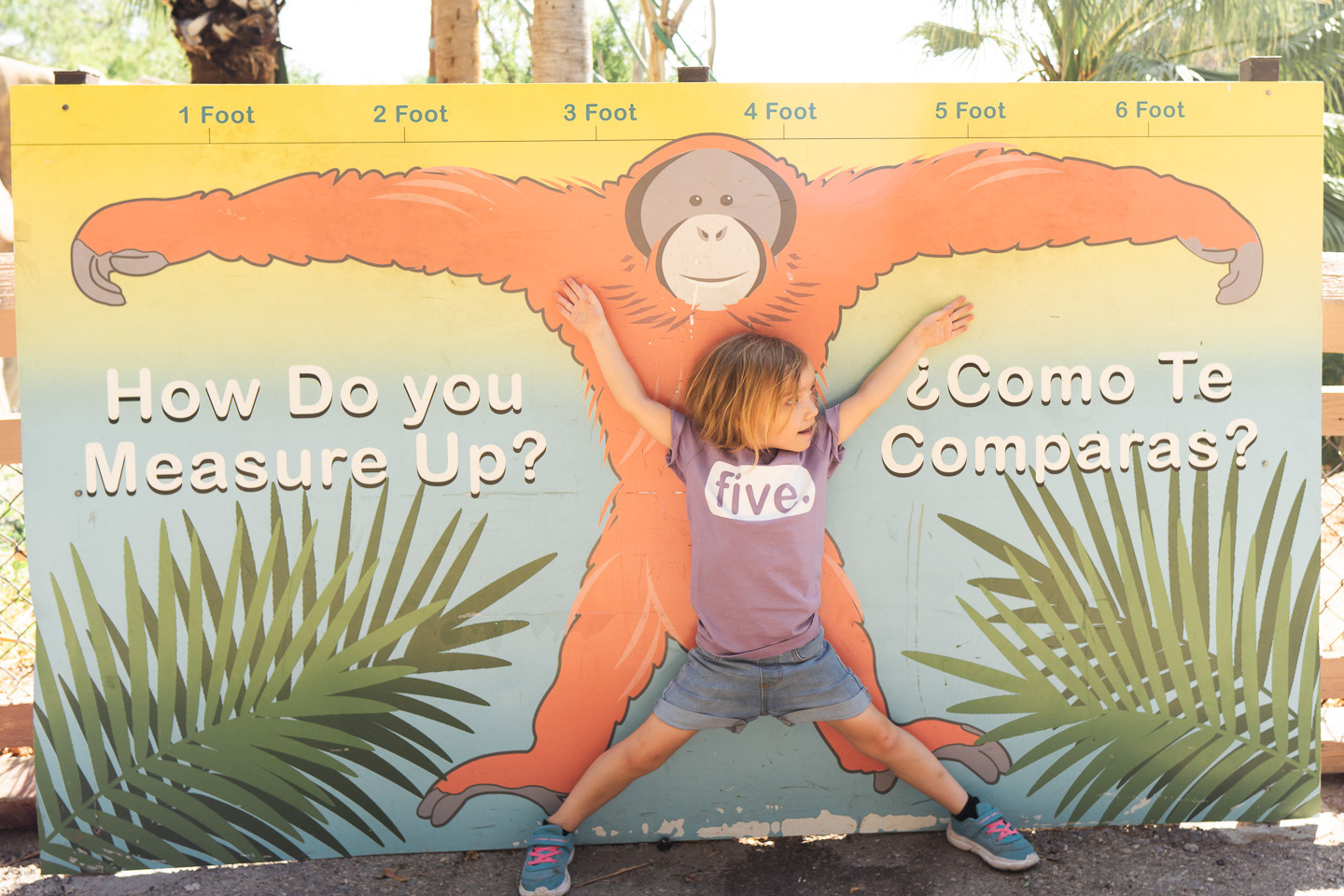 Ella's birthday Zoo visit with Grandmere