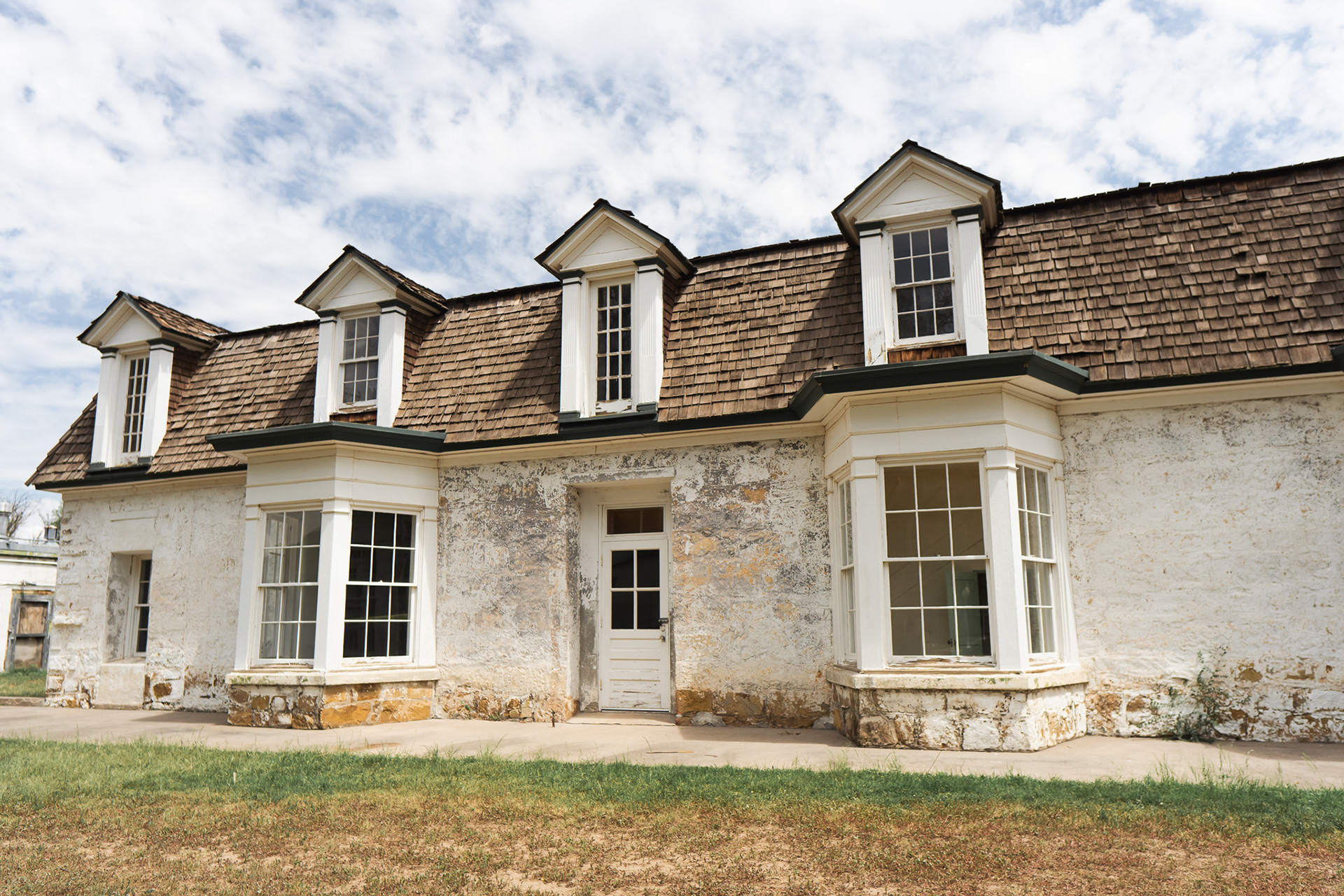 The officers quarters