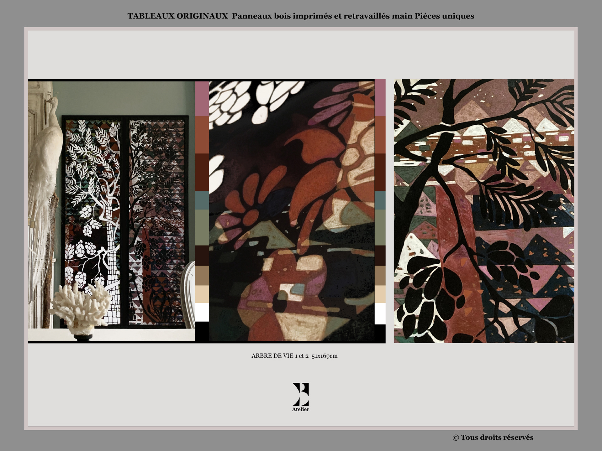 ARBRE DE VIE 1 &2 PRIX SUR DEMANDE