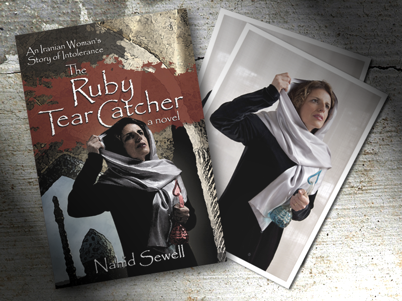 A book cover produced for a local author