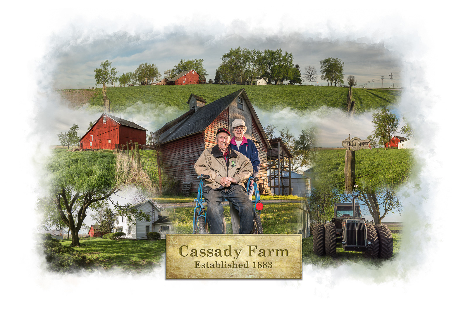Farmer's Holiday Card