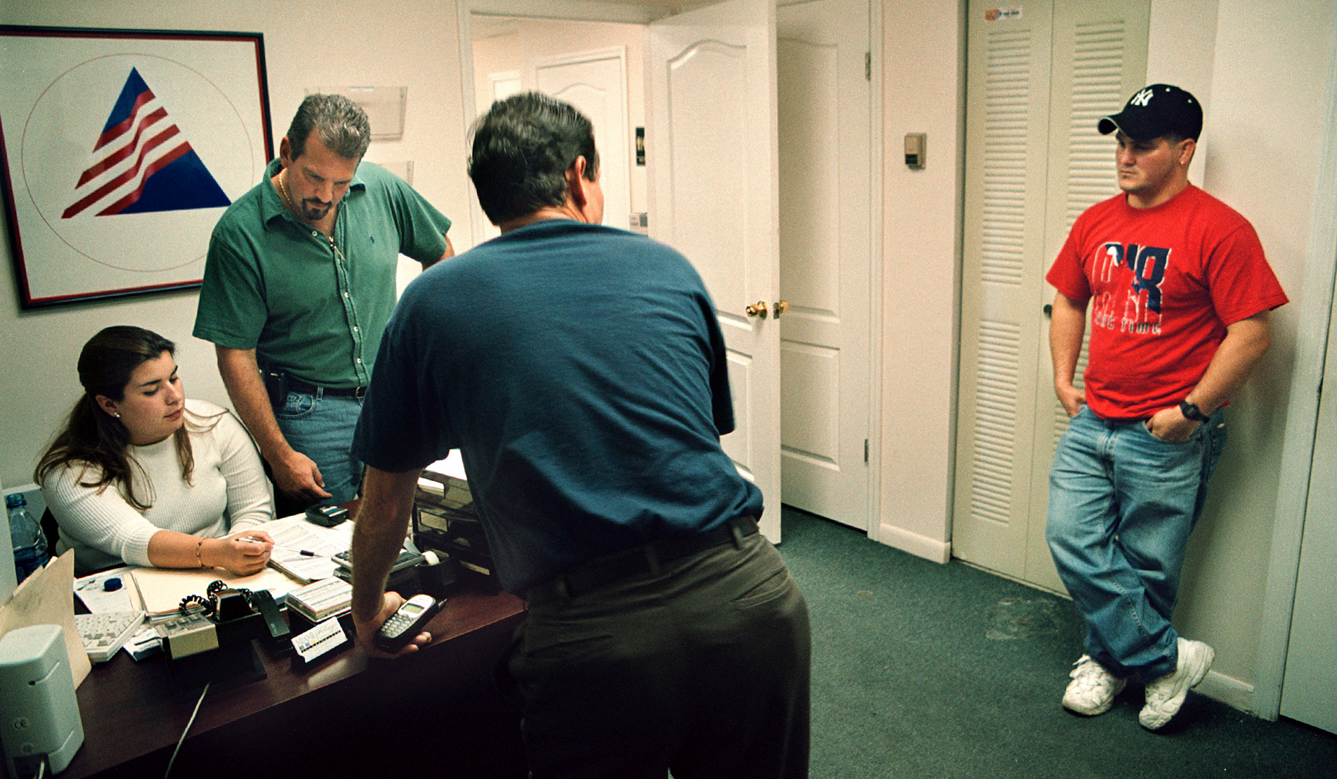 Job interview for desperate single father after being laid off.