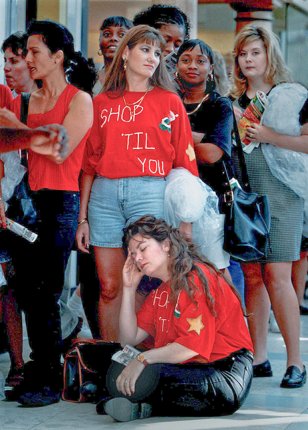 “Shop till you drop”