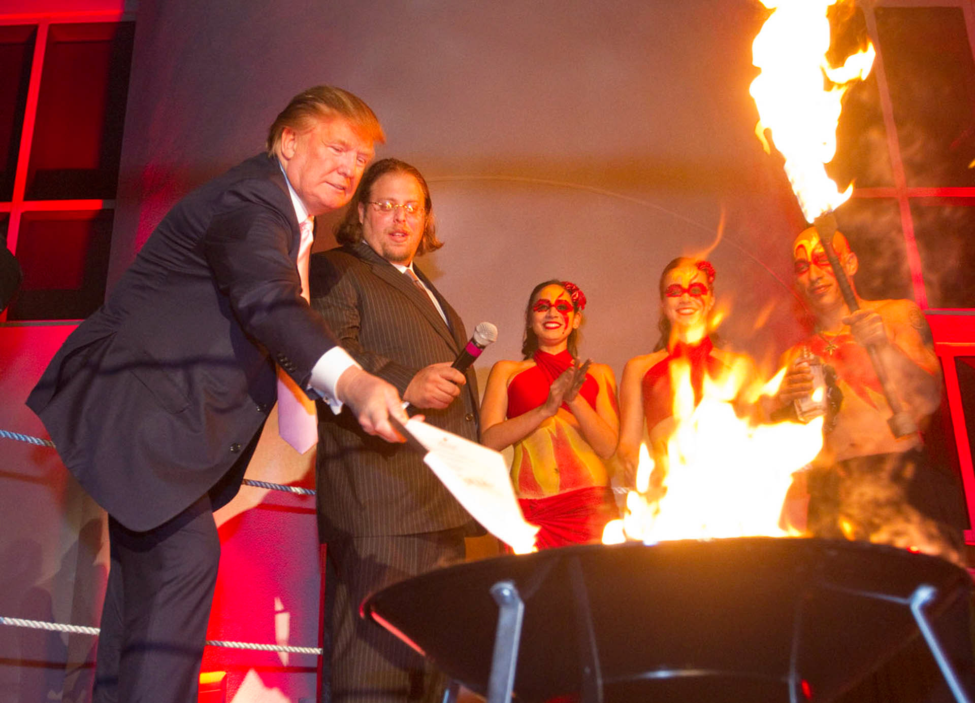 "Trump Burns Mortgage"