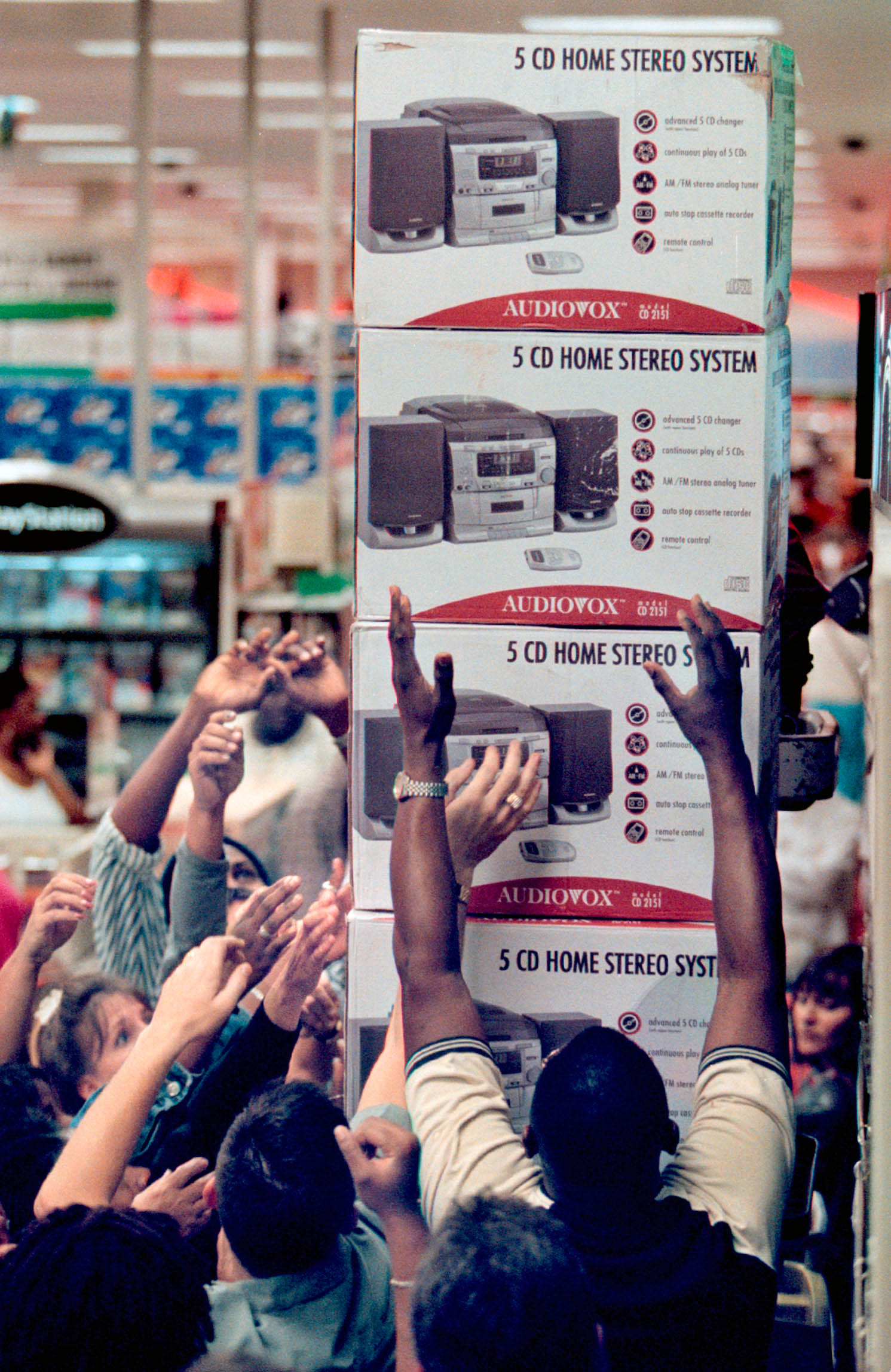 Shoppers clamor for the “deal of the day”