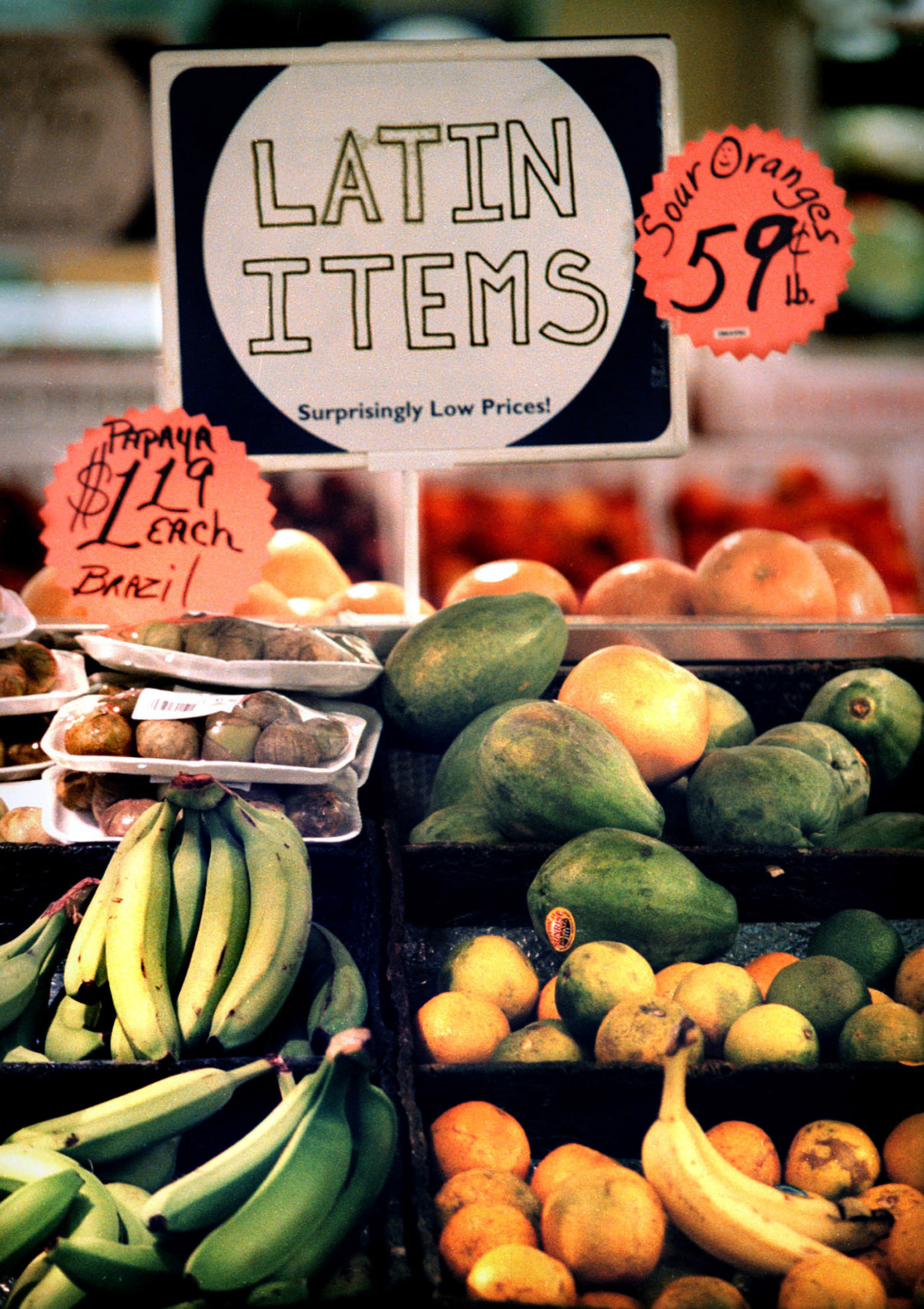 Items in supermarket reflect the changing demographics in Hallandale Beach.