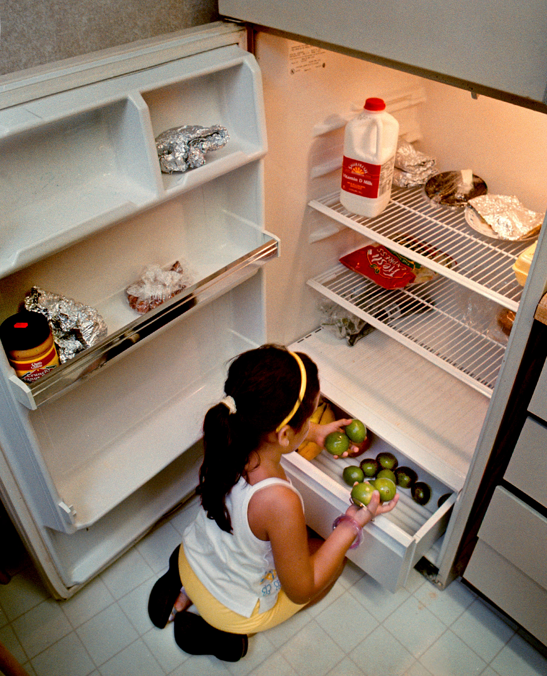The Herrera’s can’t fill the fridge.