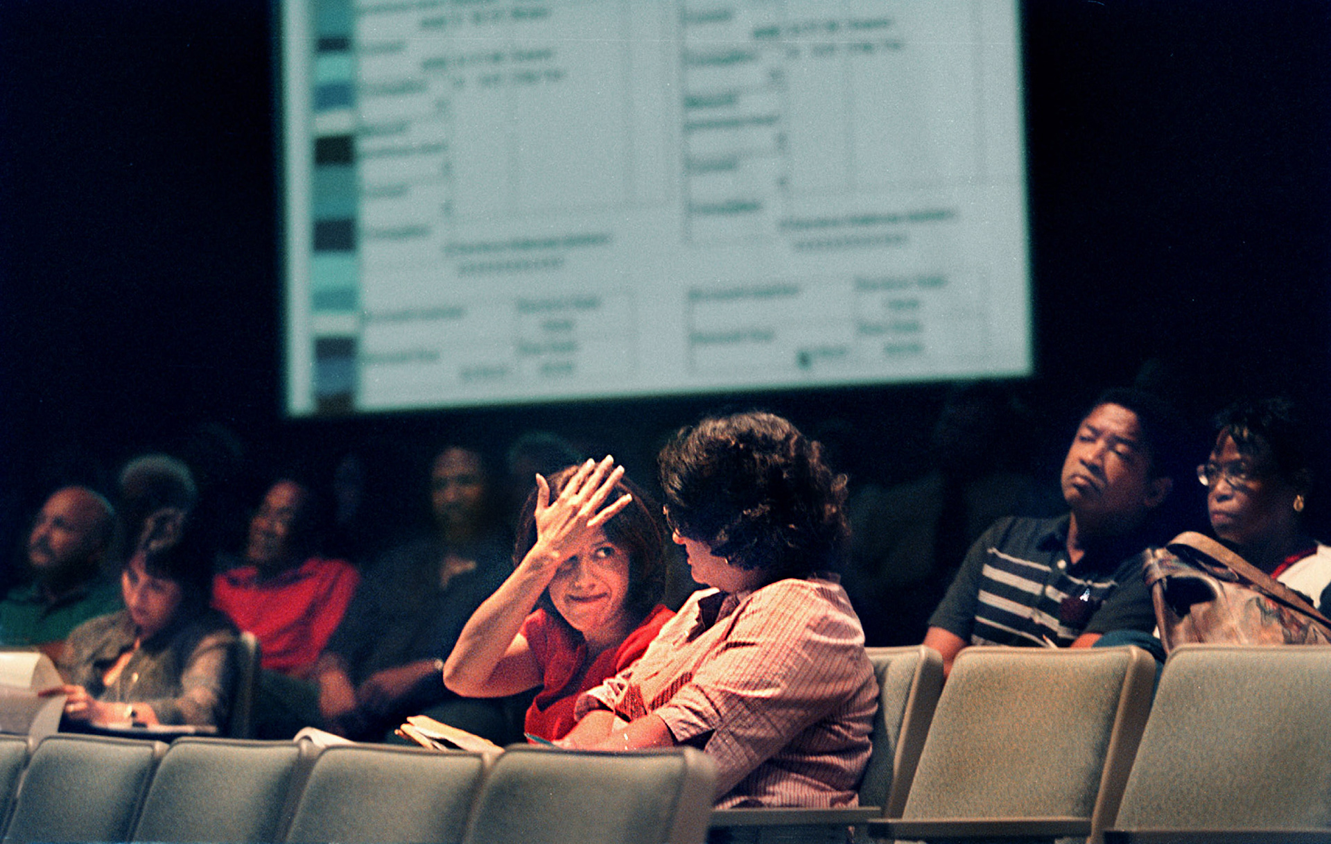 Pembroke Pines resident Yvette E. Picado is in disgust as commissioners vote to build sewage plant on park land.