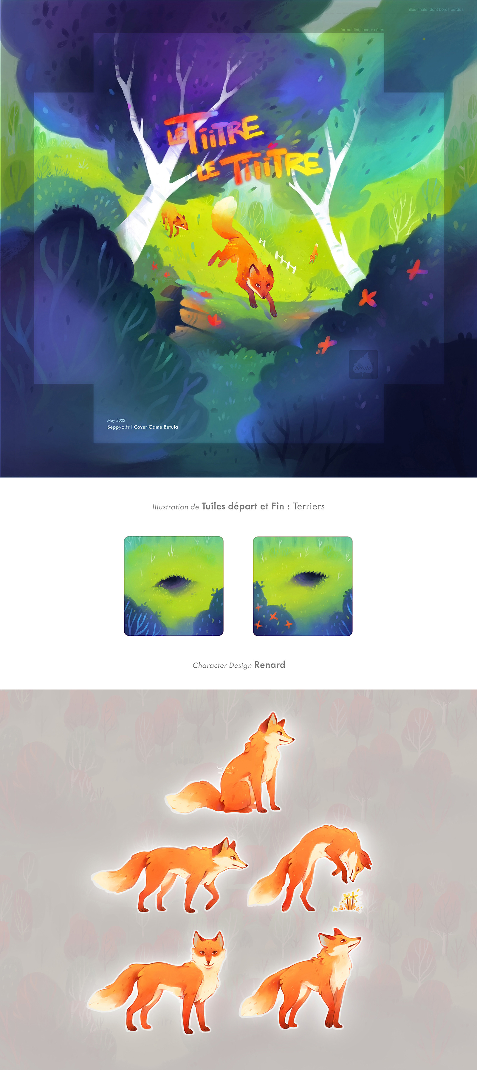 Ma vie de Renard - Board game - BETULA