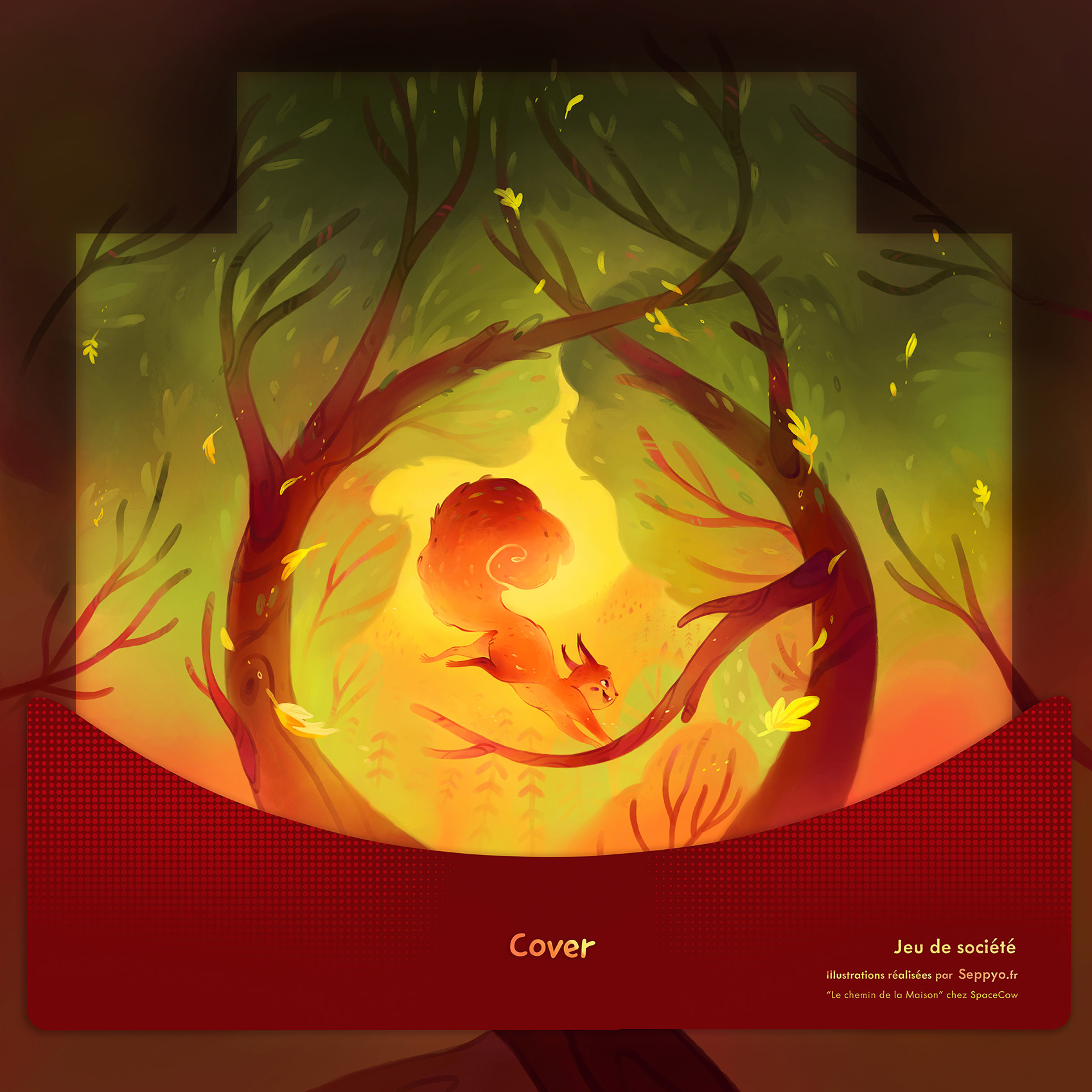 Cover - Le chemin de la Maison - Board Game - SPACECOW