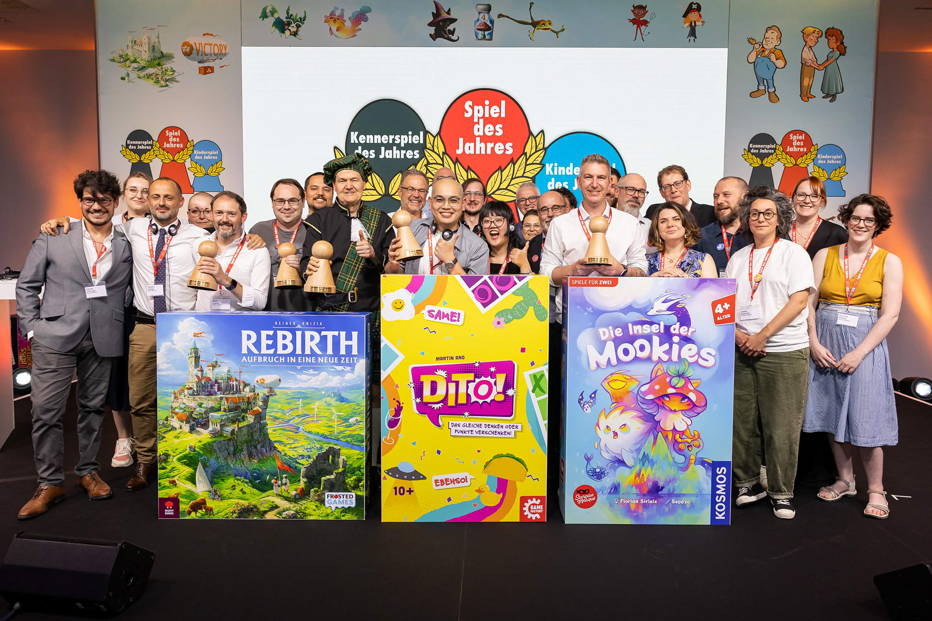 Spiel des Jahres - Full groupe